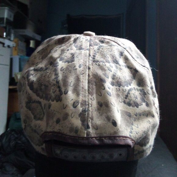 Other DS Vintage AT&T Camouflage Snake Reptile Snap Trucker Hat Size ONE SIZE - 3 Thumbnail
