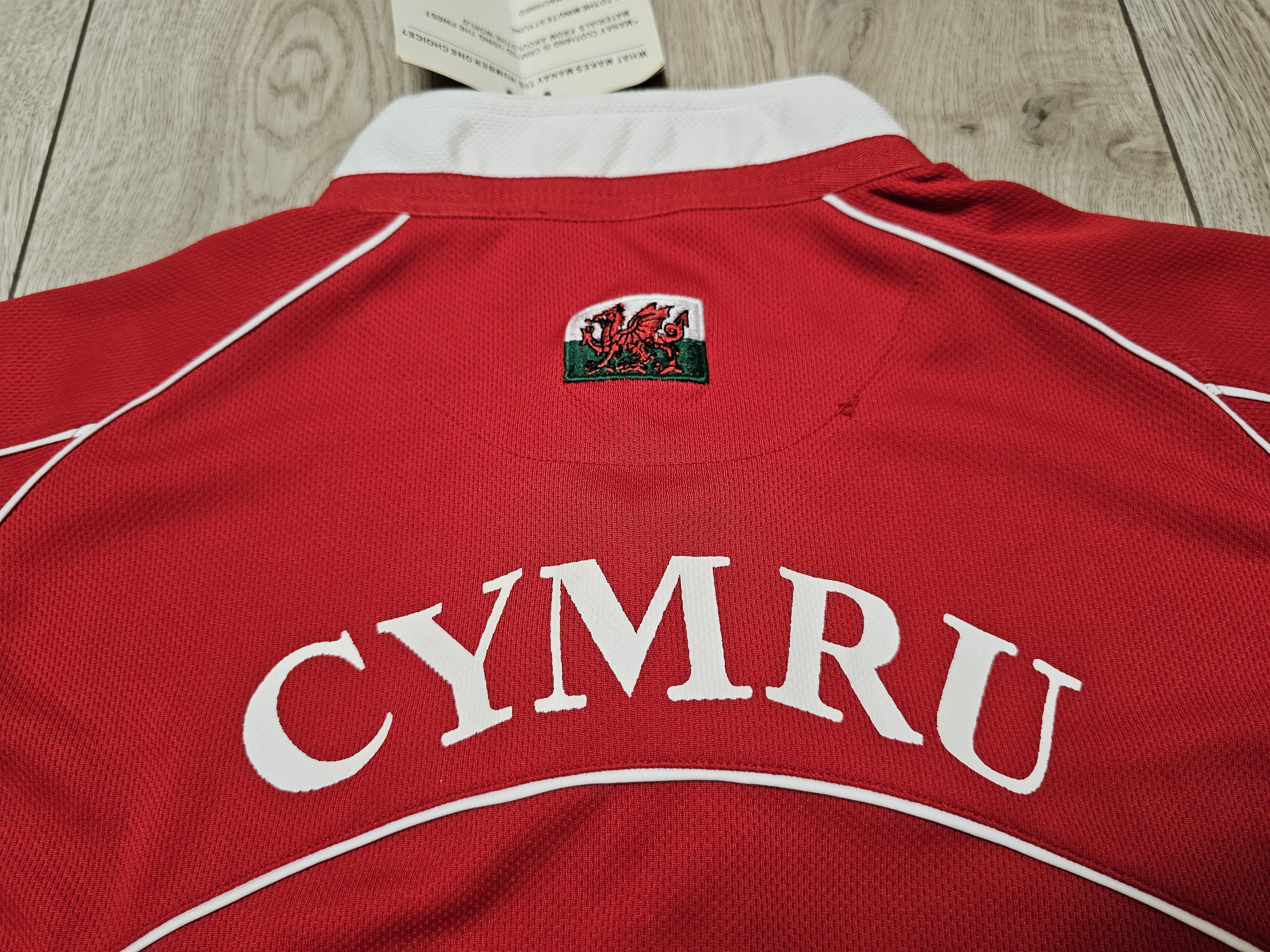 Vintage WALES RUGBY JERSEY VINTAGE NEW WALES RUGBY JERSEY WRU Size US XL / EU 56 / 4 - 7 Thumbnail