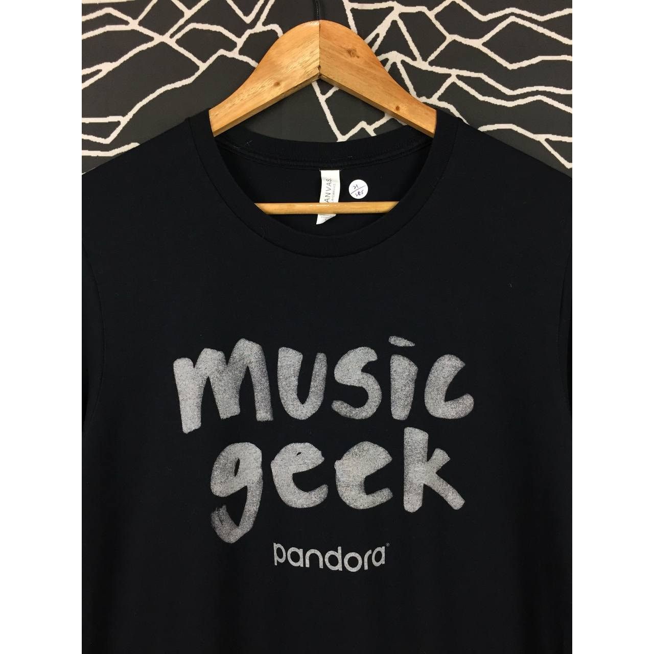Vintage Music Geek Pandora Music Streaming Tee Size L Size US L / EU 52-54 / 3 - 3 Thumbnail
