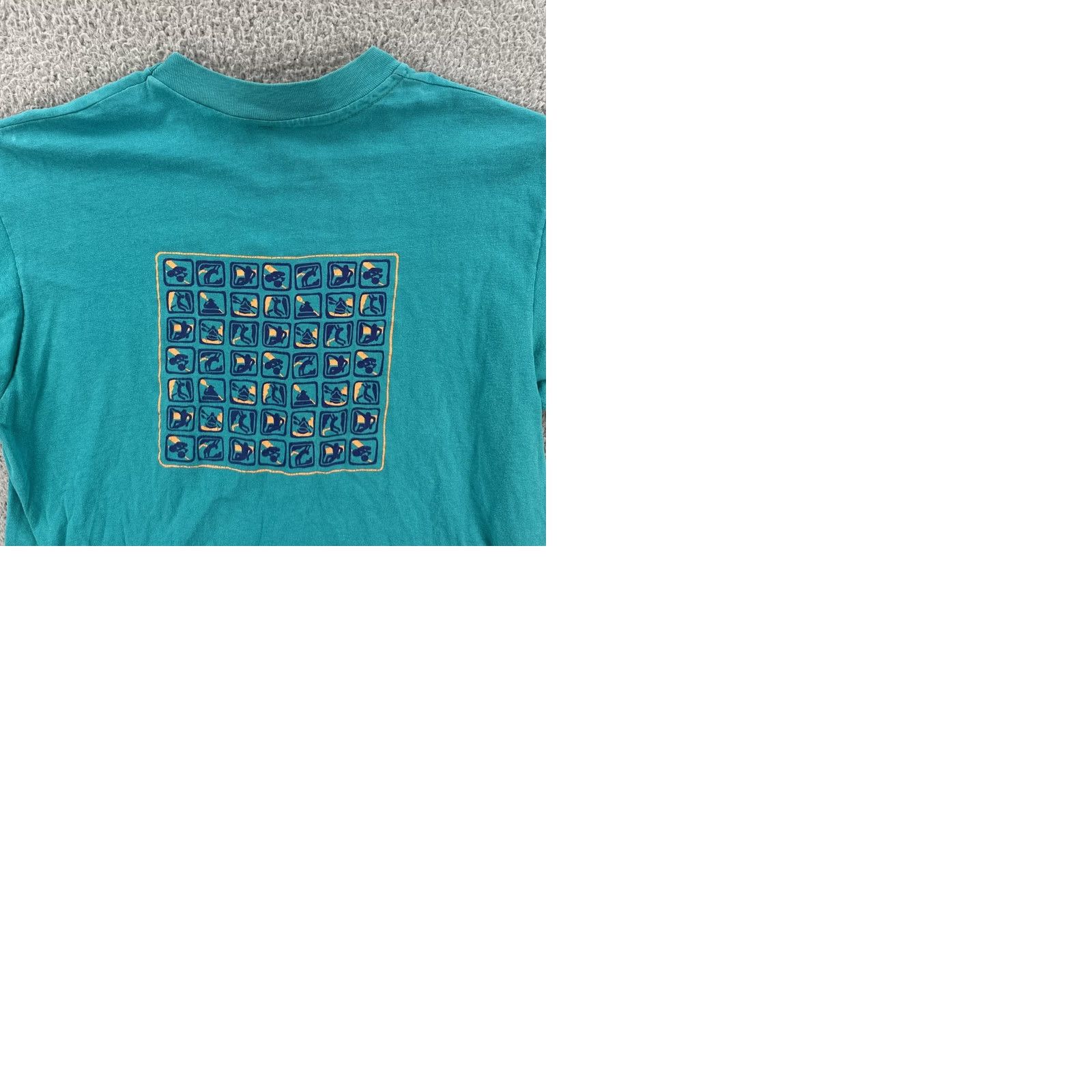 Hanes VINTAGE Hanes Beefy-T Shirt Mens L Green 90s Crew Neck Short Sleeve Made In USA Size US L / EU 52-54 / 3 - 12 Thumbnail