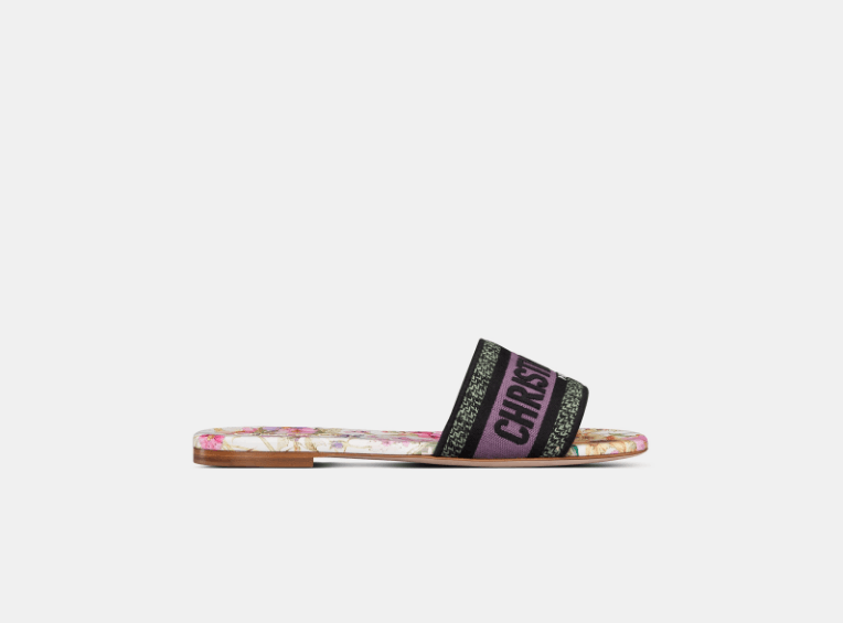 Dior o1w1db10625 KCQ209 Dway Slides in Multicolor Size US 7 / IT 37 - 1 Thumbnail