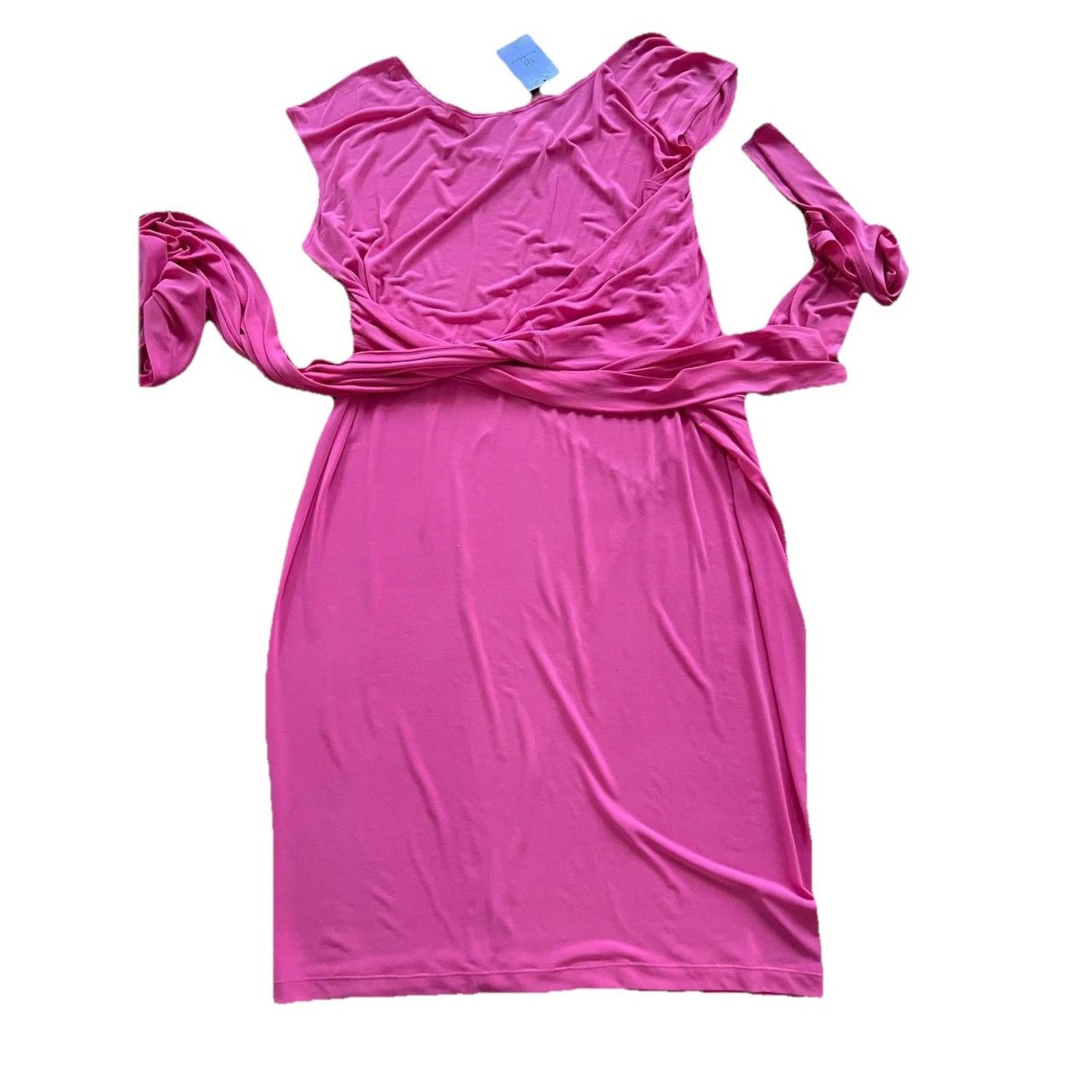 & Other Stories Hot in Hollywood Womens 2X Maxi Pink Cap Sleeve A001844 Size XXL / US 16-18 / IT 52-54 - 9 Thumbnail