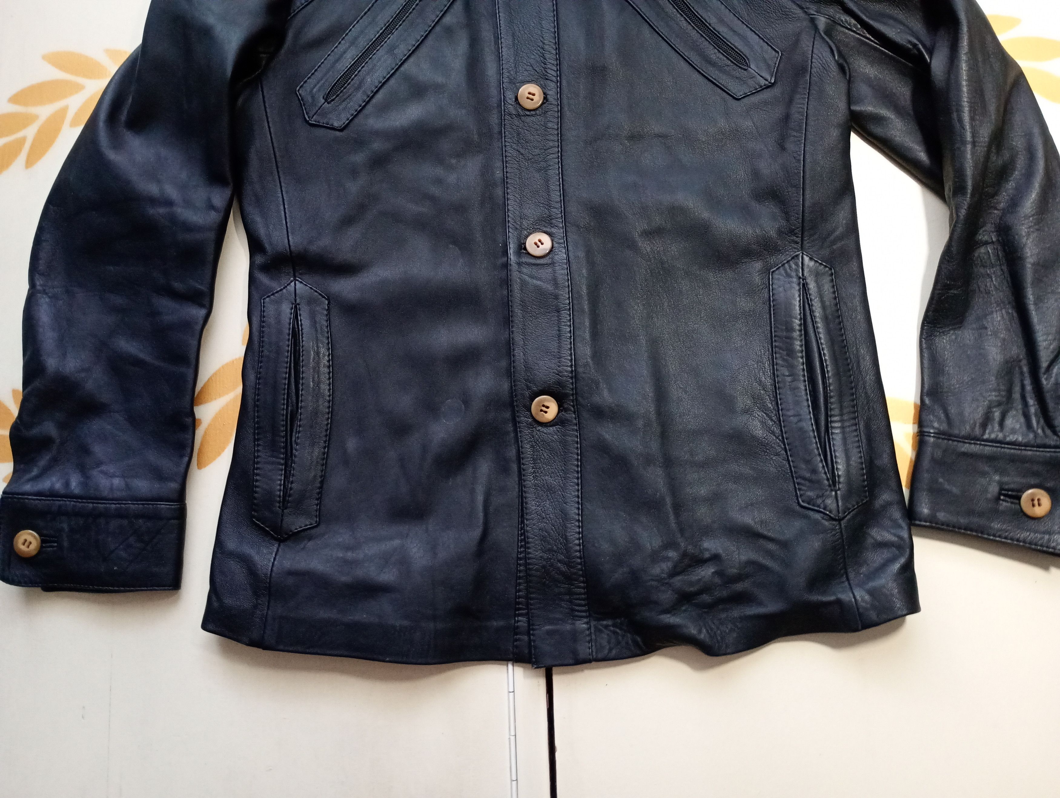 Vintage Leather Jacket Vintage 60-70's Size US M / EU 48-50 / 2 - 4 Thumbnail