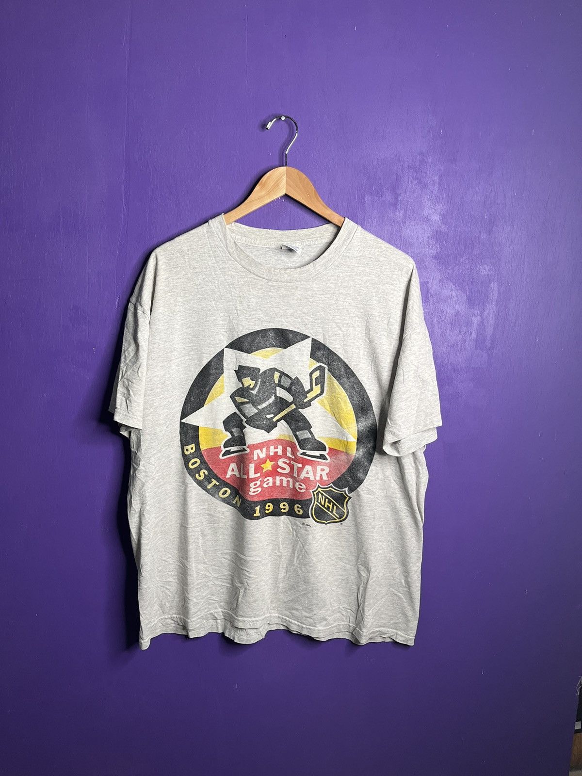 NHL × Starter × Vintage Vintage 1996 Starter NHL all star game t-shirt Size US XL / EU 56 / 4 - 1 Thumbnail