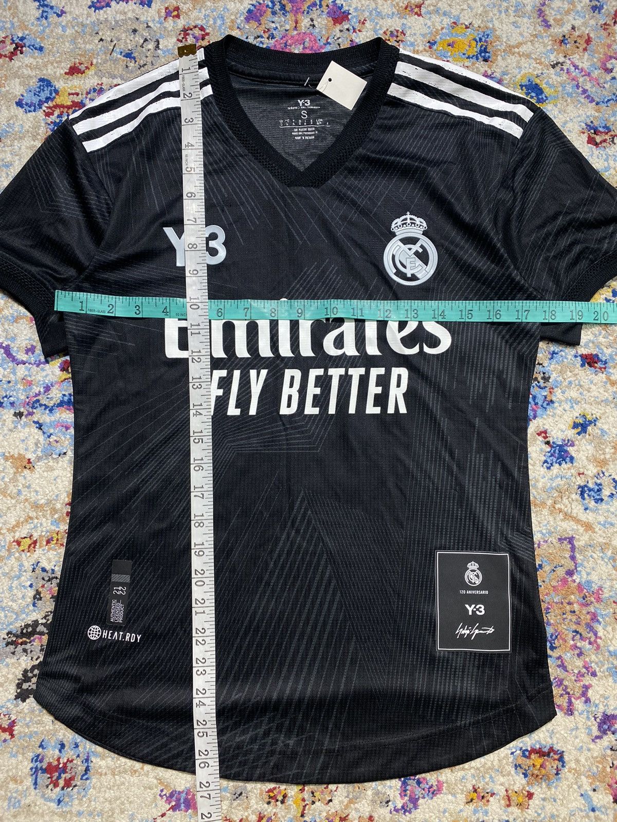 Adidas × Y's Adidas Y3 2021 2022 Real Madrid Jersey Size US S / EU 44-46 / 1 - 11 Thumbnail