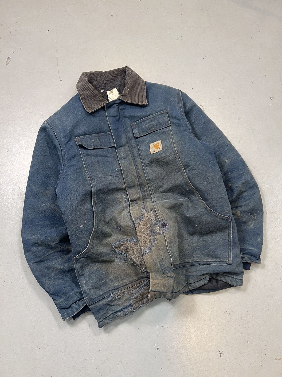 Carhartt vintage carhartt blabket line arctic jacket Size US S / EU 44-46 / 1 - 1 Thumbnail