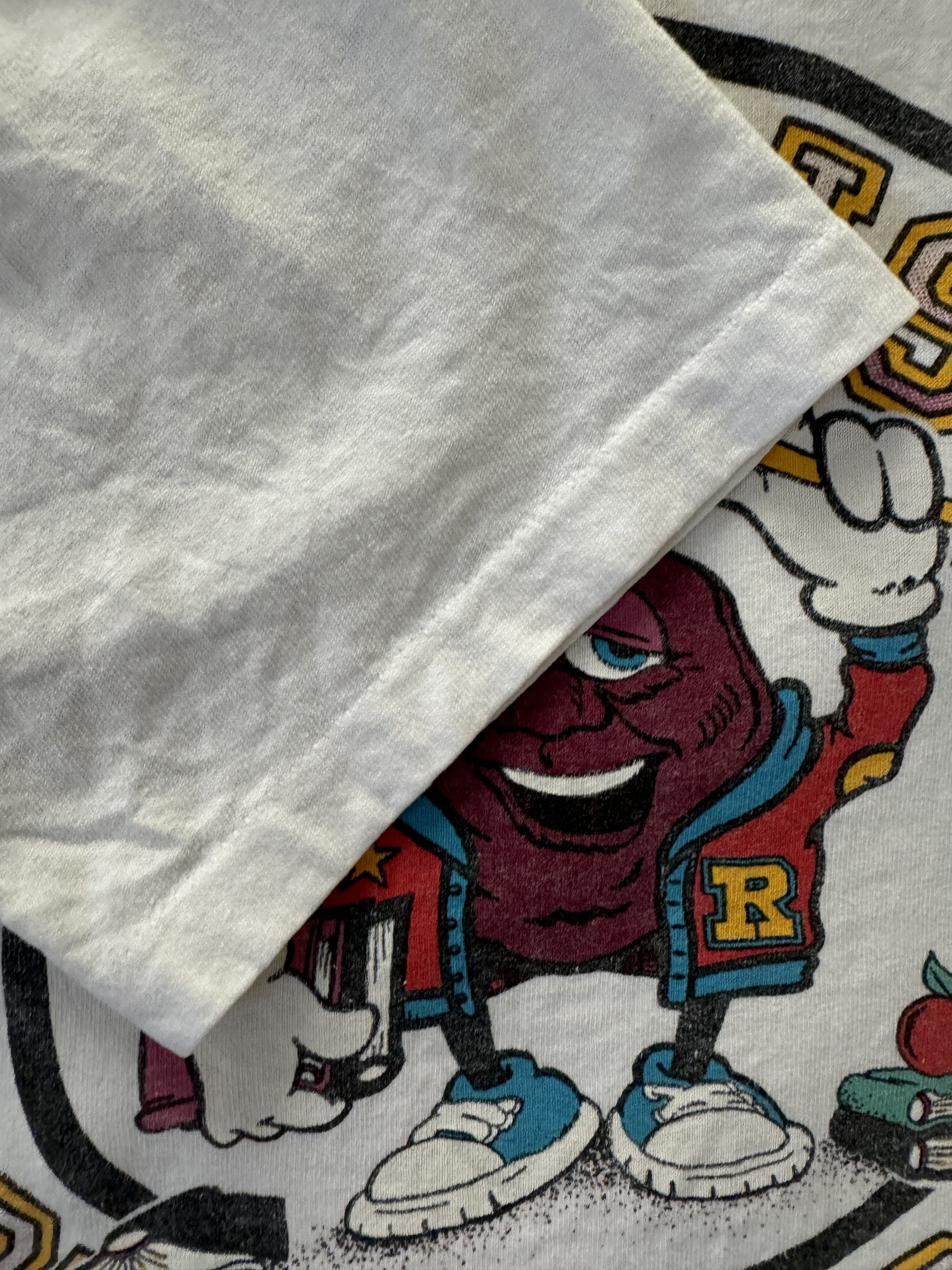Vintage 1988 The California Raisin Co. "Big Raisin on Campus" Tee Size US M / EU 48-50 / 2 - 6 Thumbnail