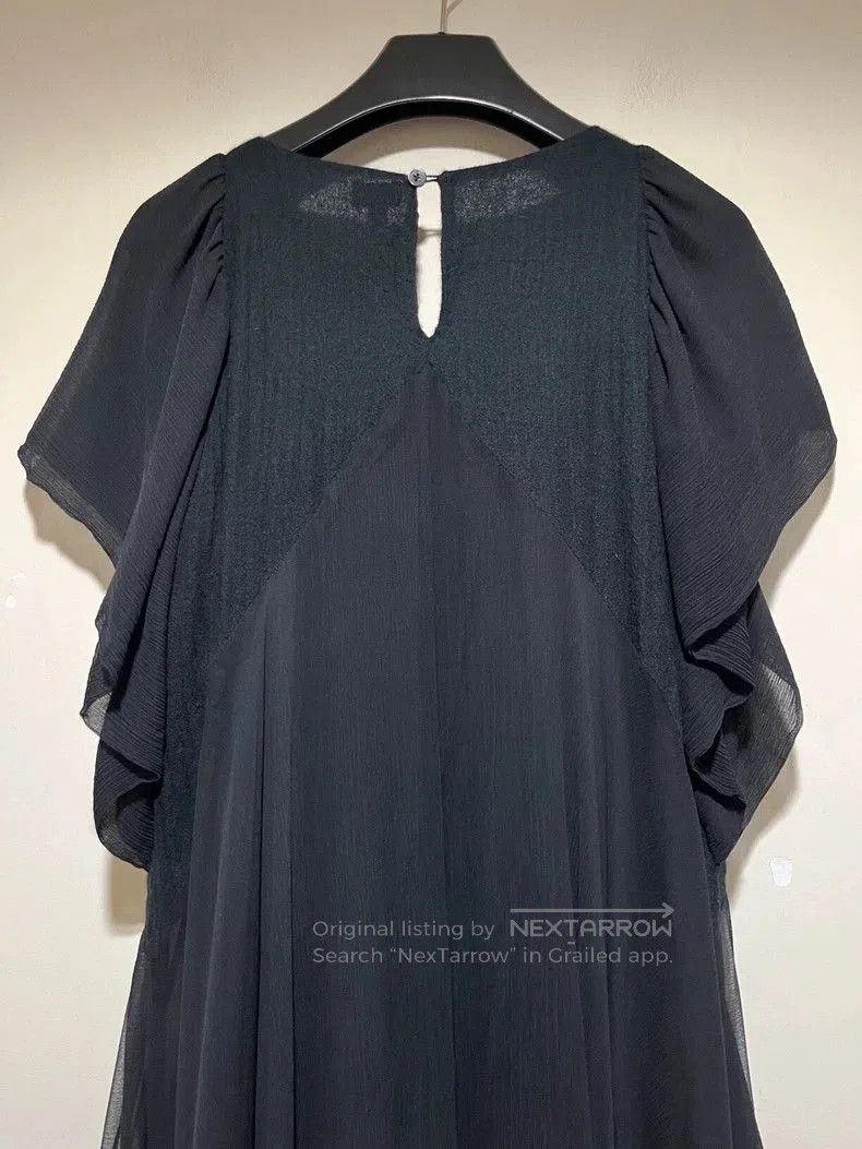 Kenzo Kenzo Silk Wool Black Maxi Dress. Size ONE SIZE - 5 Thumbnail