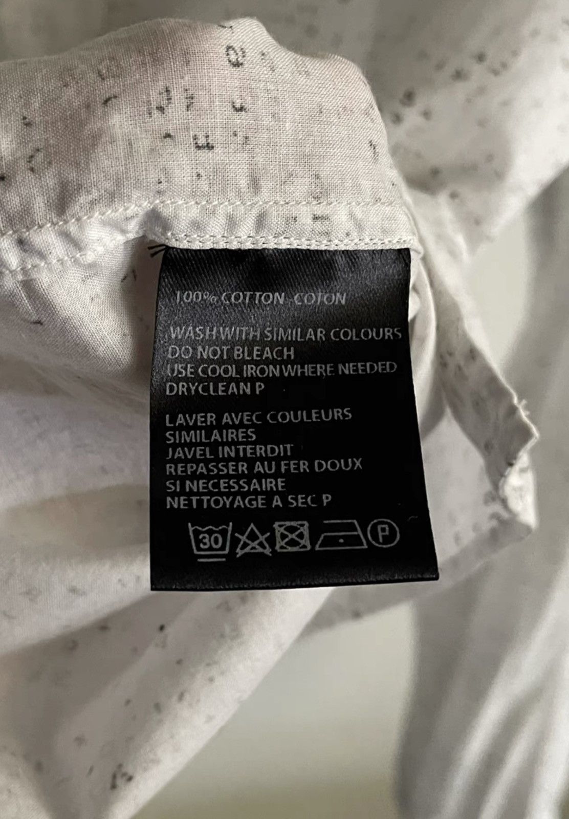 Ann Demeulemeester Ann Demeulemeester｜Matrix Code Shirt Size US M / EU 48-50 / 2 - 7 Thumbnail