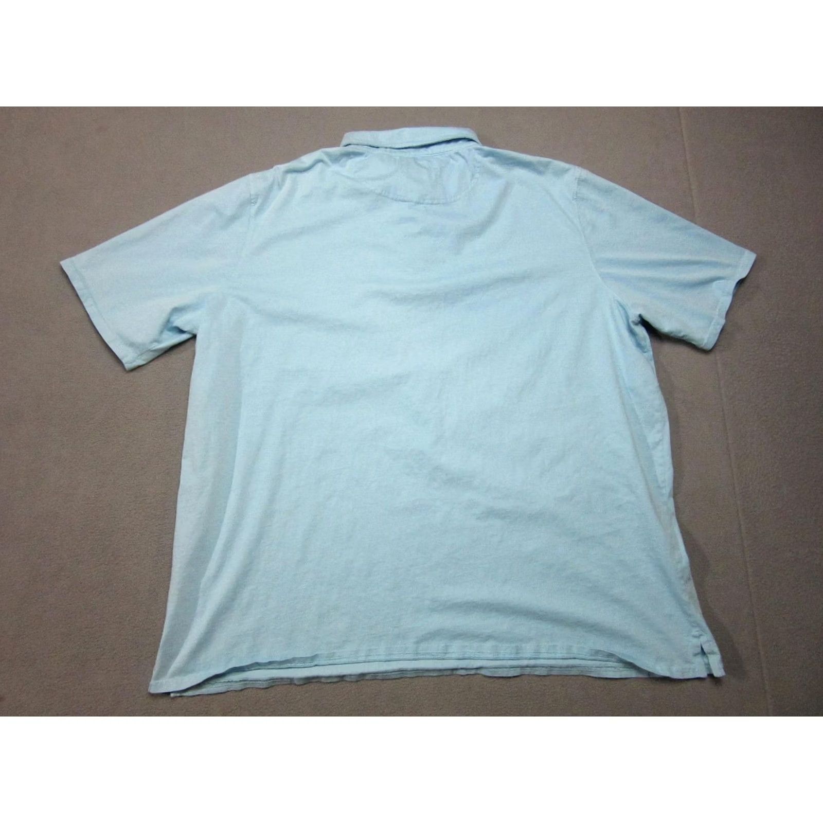 Bills Khakis Bills Khakis Polo Shirt Mens 2XL Blue Cotton Pocket Standard Fit Adult Regular Short Sleeve Collared Pullover Jersey 100% Cotton USA Made Size US XXL / EU 58 / 5 - 5 Thumbnail