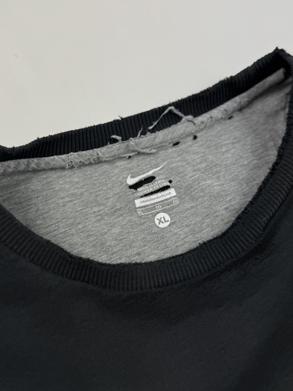 Nike Distressed Nike Sun Faded Sweatshirt Size US XL / EU 56 / 4 - 9 Thumbnail