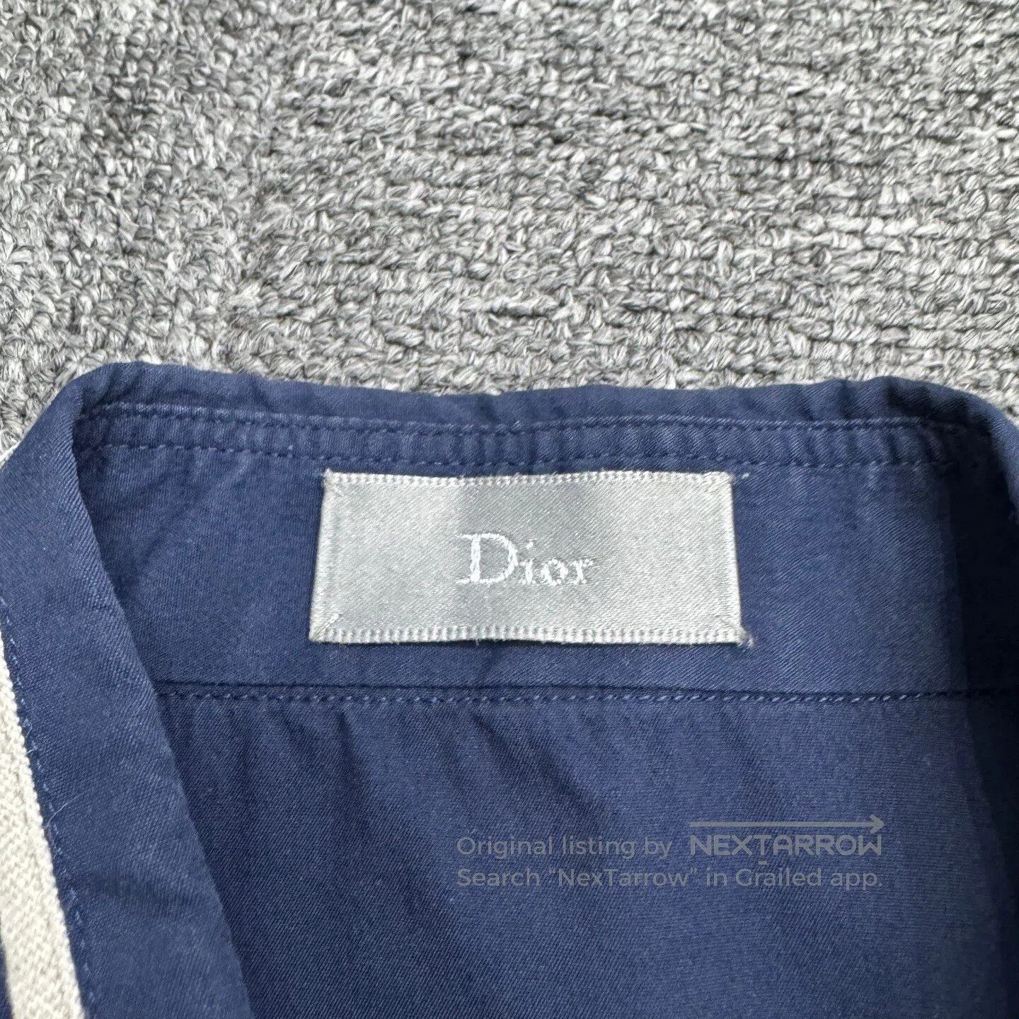 Dior Dior size37 Shirt with embroidered collar| Size US XXS / EU 40 - 3 Thumbnail