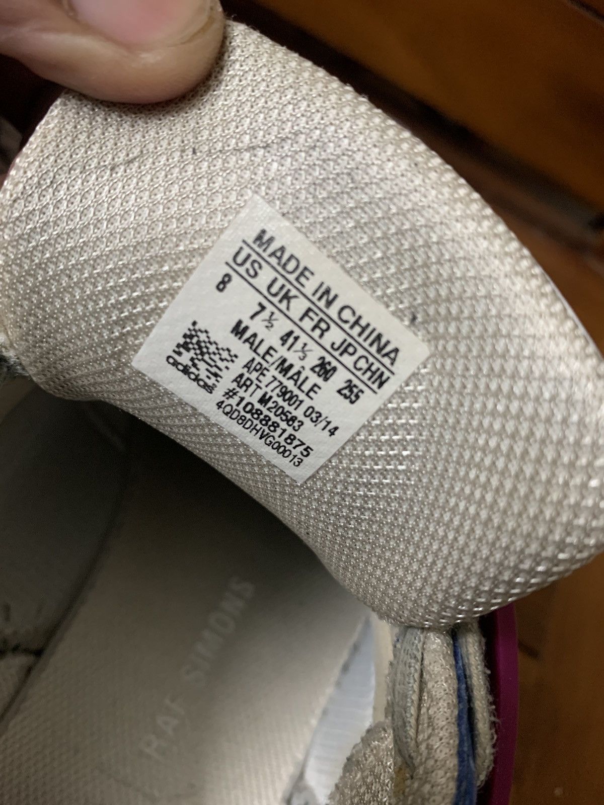 Adidas × Raf Simons Raf simons x adidas sneaker Size US 8 / EU 41 - 12 Thumbnail