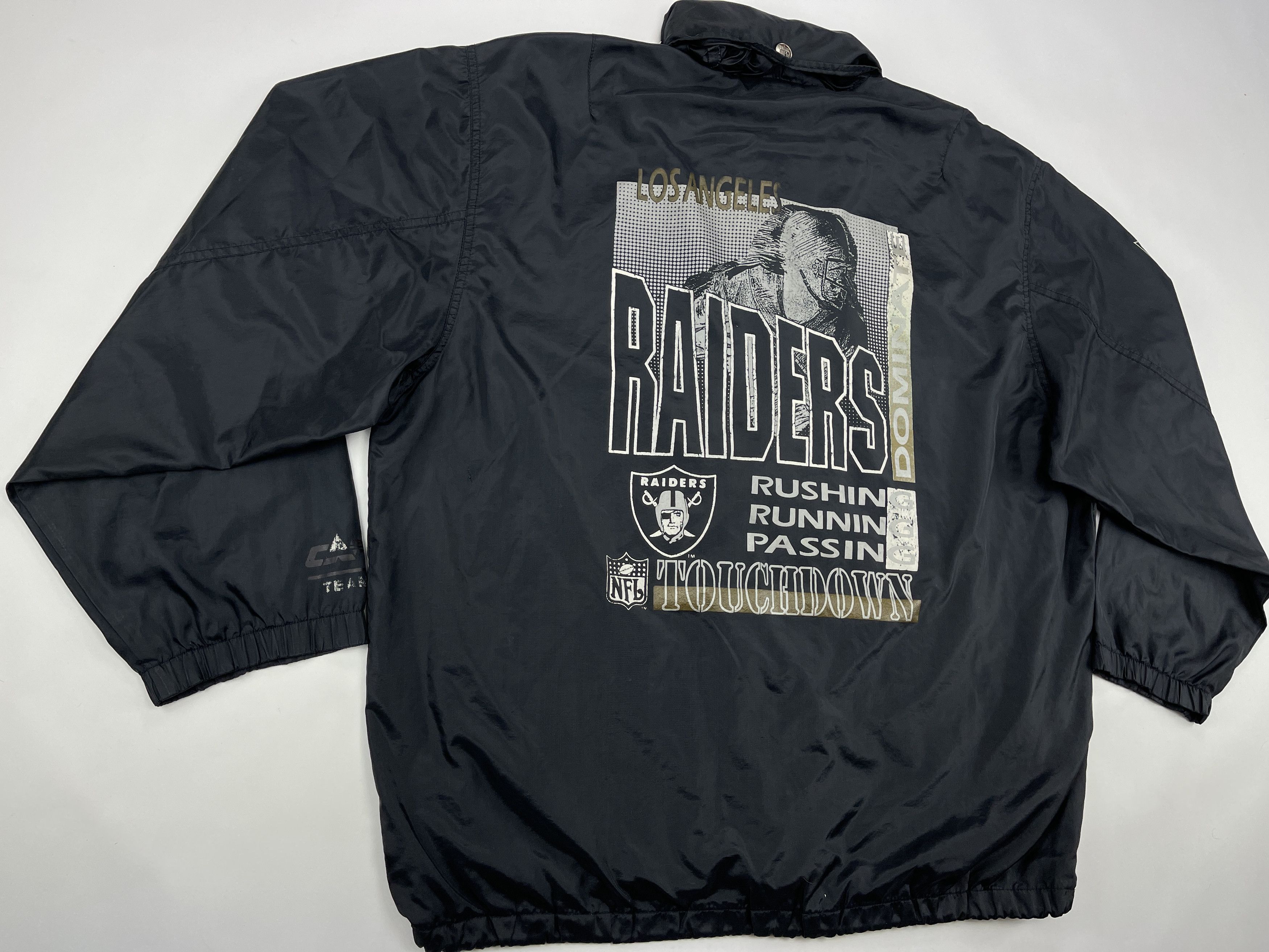 NFL Los Angeles Raiders jacket, 1991 Campri Teamline vintage M Size US M / EU 48-50 / 2 - 14 Thumbnail