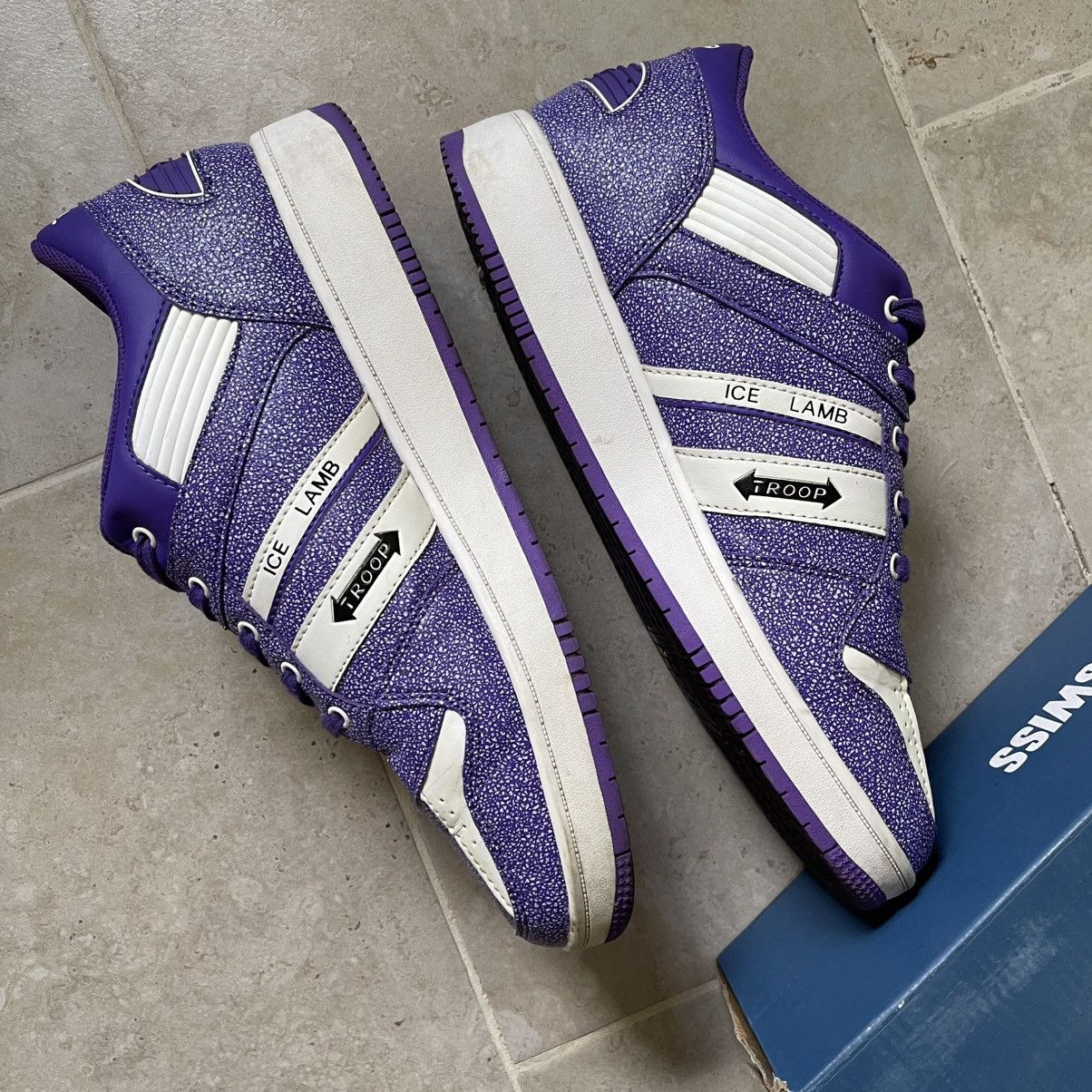Troop TROOP MEN'S ICE LAMB CASUAL SHOES PURPLE Men’s 13 Size US 13 / EU 46 - 7 Thumbnail