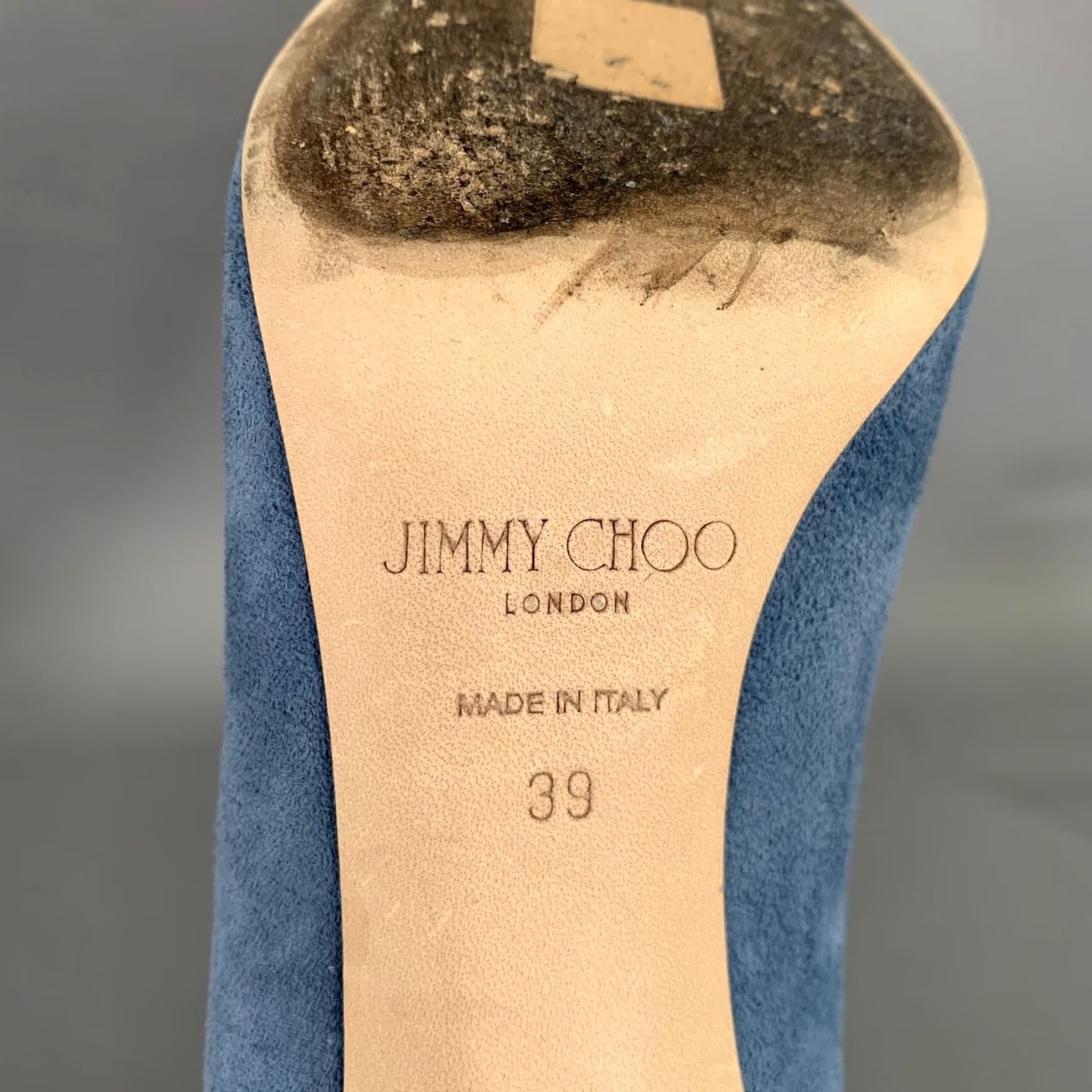 Jimmy Choo JIMMY CHOO Blue Suede Pumps Size 9 Womens J0001474039 Size US 9 / IT 39 - 7 Thumbnail