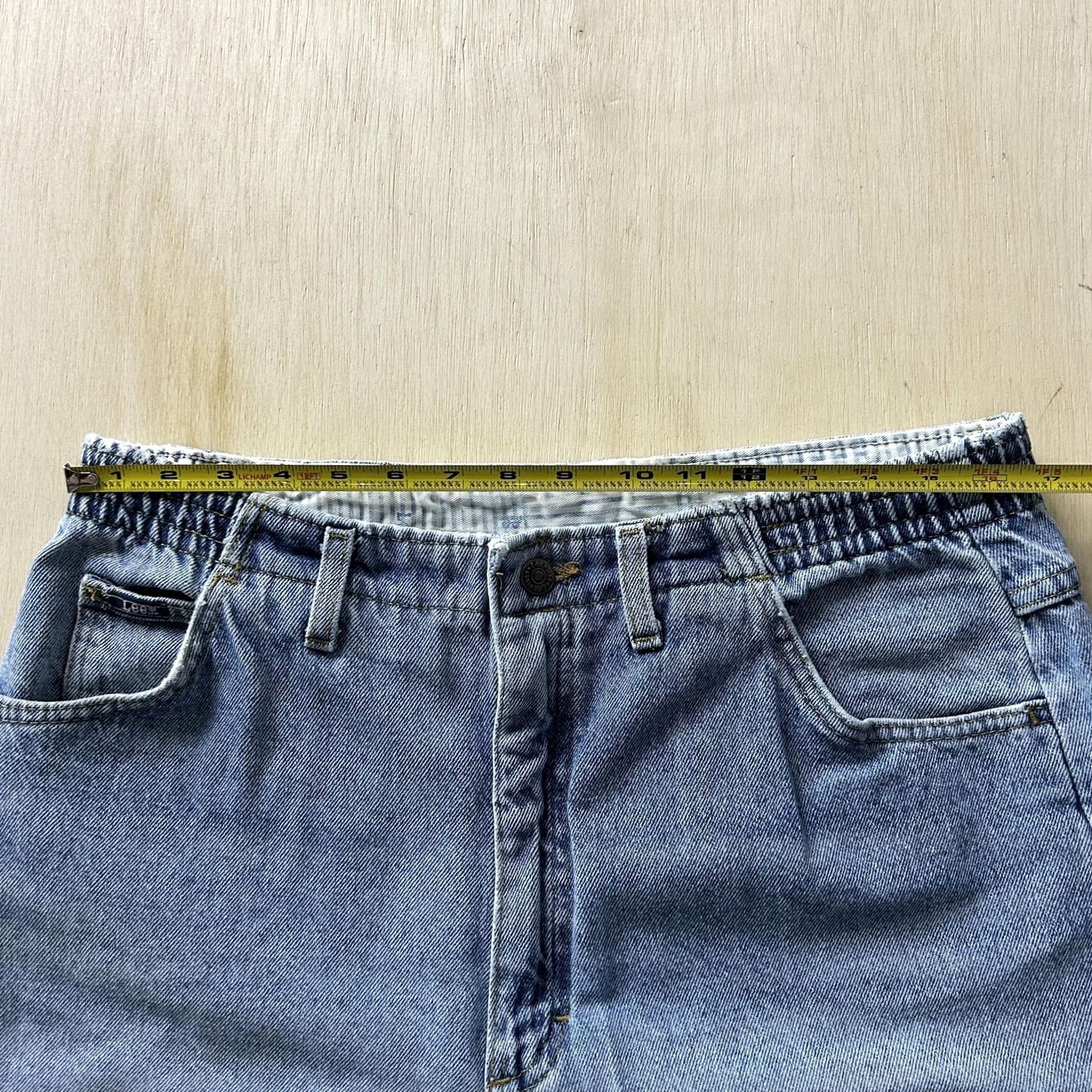 Lee Vintage Lee Relaxed Straight Jeans - Womens 18 Long Light Wash Denim Size 40" / US 18 - 5 Thumbnail
