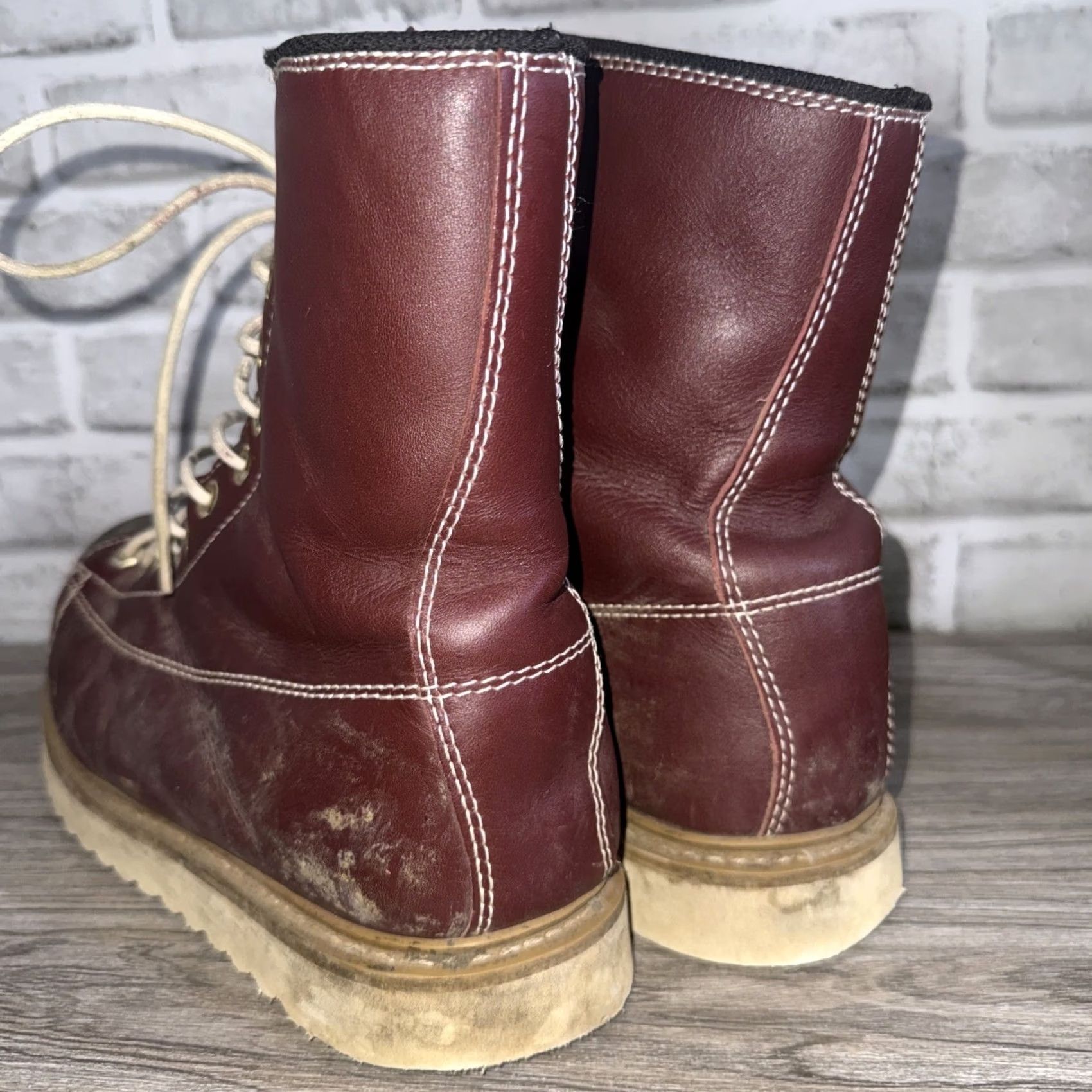 BB Dakota Dakota T Max Steel Toe Boots Mens Size 12 Red Leather Insulation Size US 12 / EU 45 - 4 Thumbnail