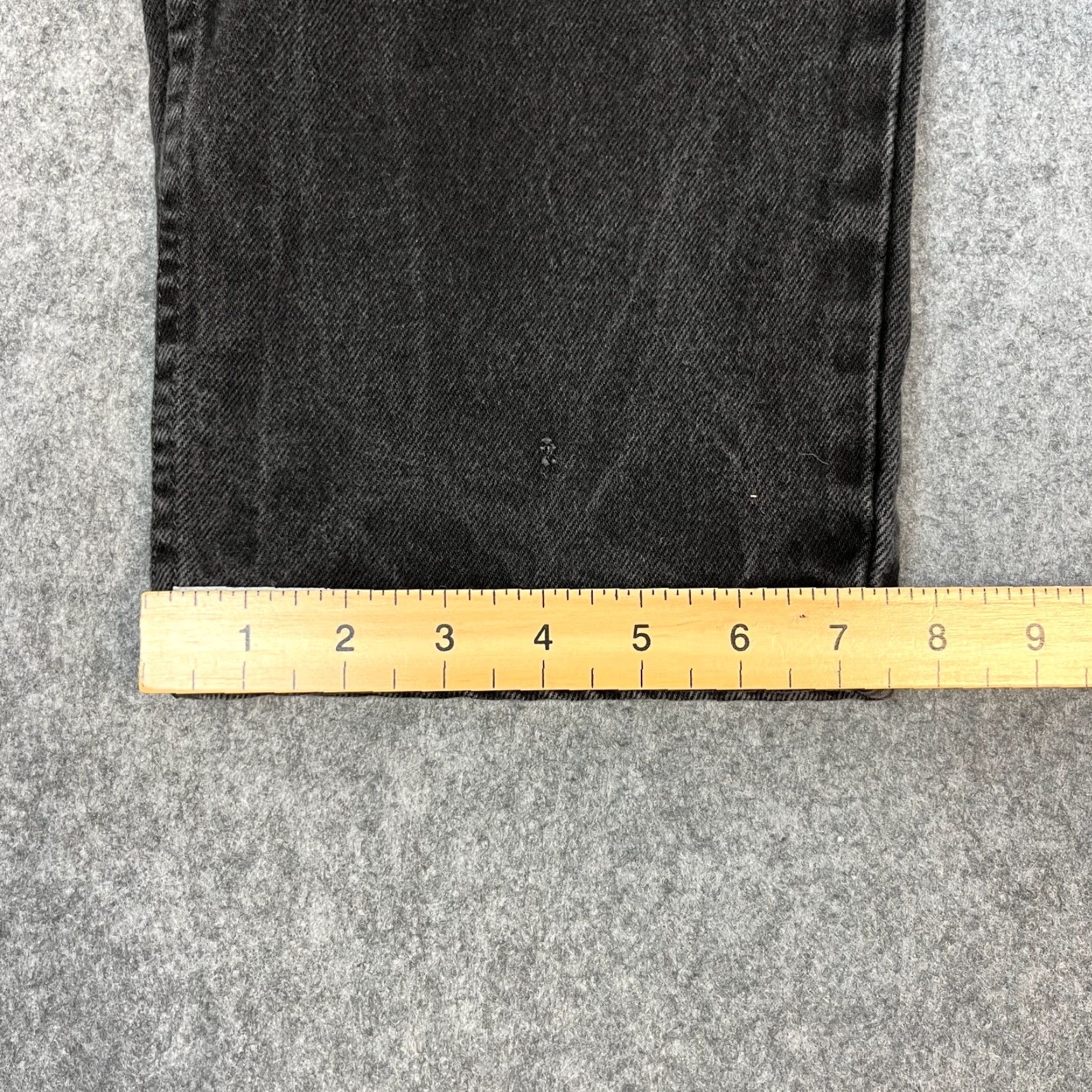 Wrangler VINTAGE Wrangler Jeans Relaxed Straight Grey Dark Wash 32 32 5-Pocket Denim Cotton Men Regular Jeans Wesern Cowboy - Mens Size US 32 / EU 48 - 3 Thumbnail