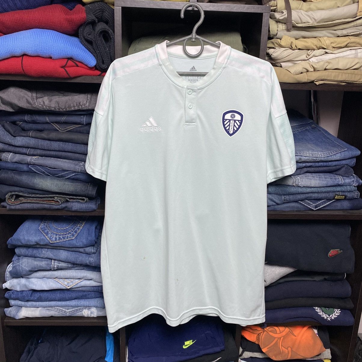 Adidas Mens Adidas FC Leedc 2021 training soccer jersey size L Size US L / EU 52-54 / 3 - 1 Thumbnail
