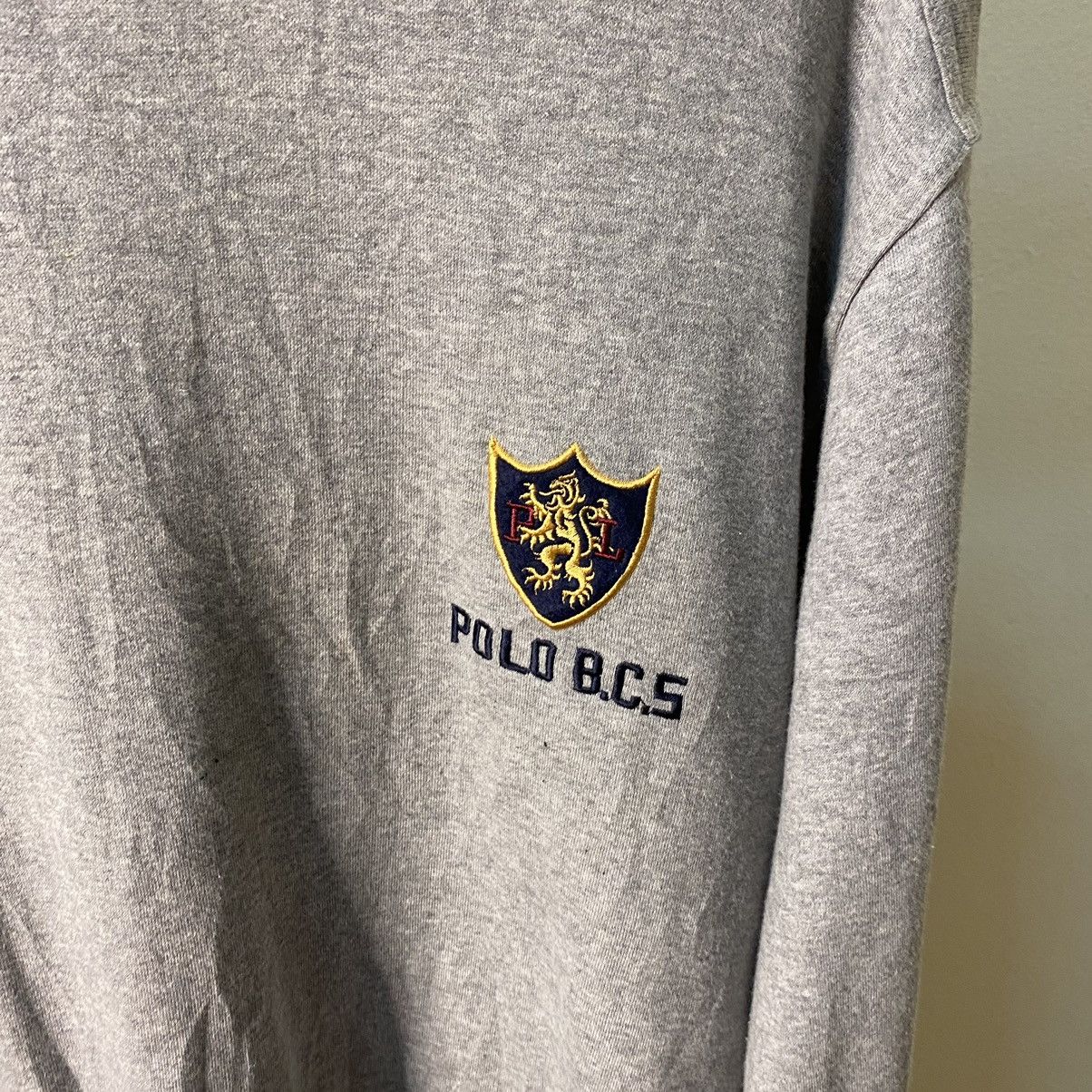 Beverly Hills Polo Club Vintage 90s Polo British Country Spirit Sweatshirt Size US L / EU 52-54 / 3 - 3 Thumbnail