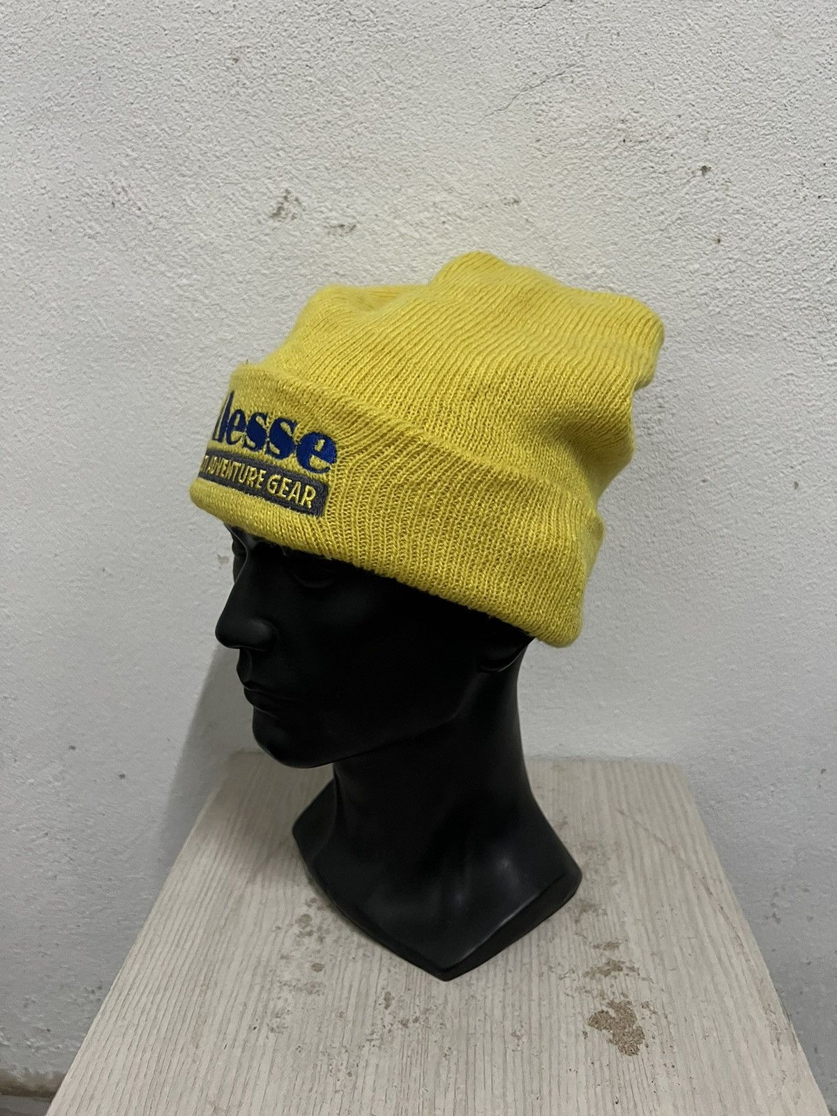 Ellesse Vintage Ellesse Spell out Beanie Hat Size ONE SIZE - 3 Thumbnail