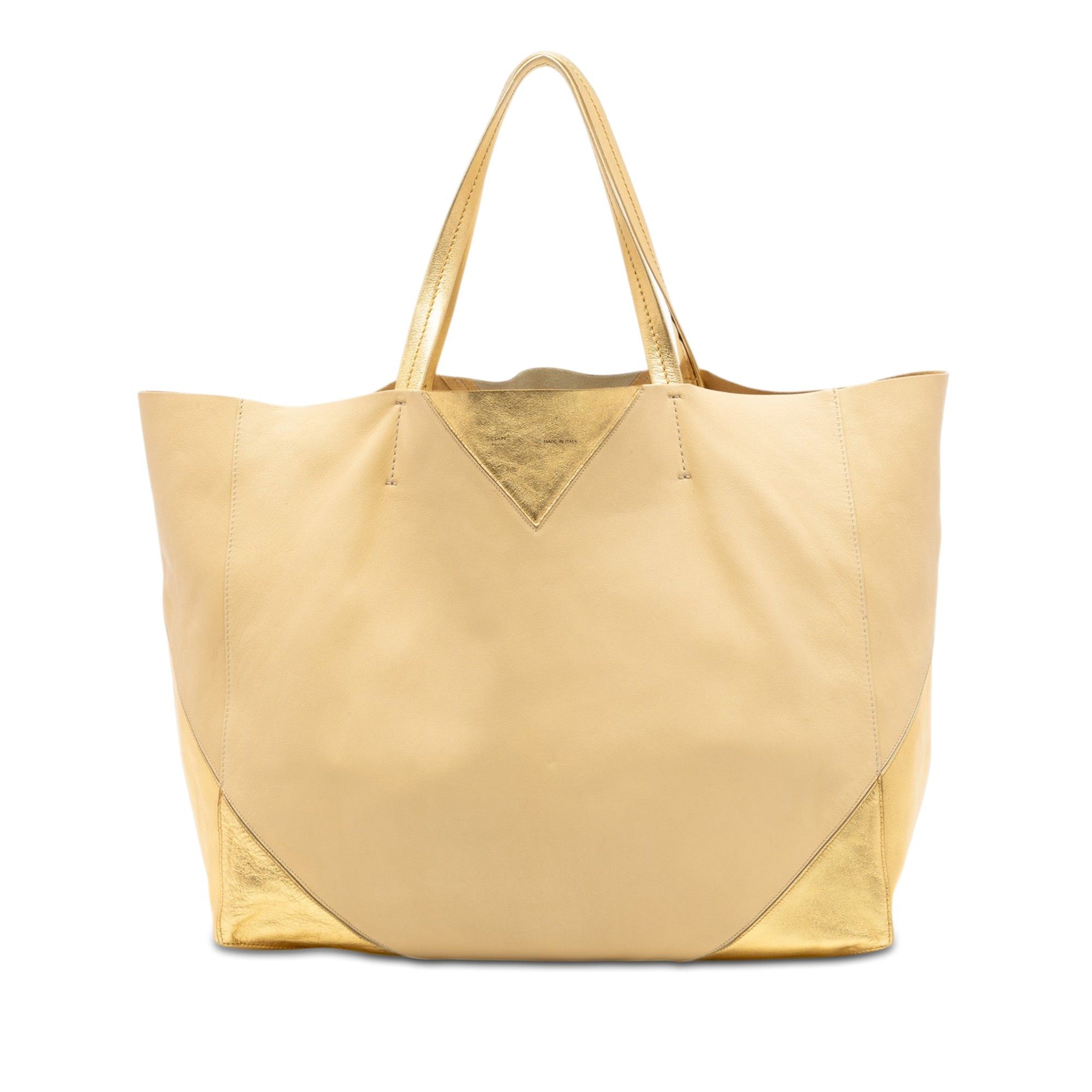 Celine Bicolor Lambskin Horizontal Cabas Tote Size ONE SIZE - 1 Thumbnail