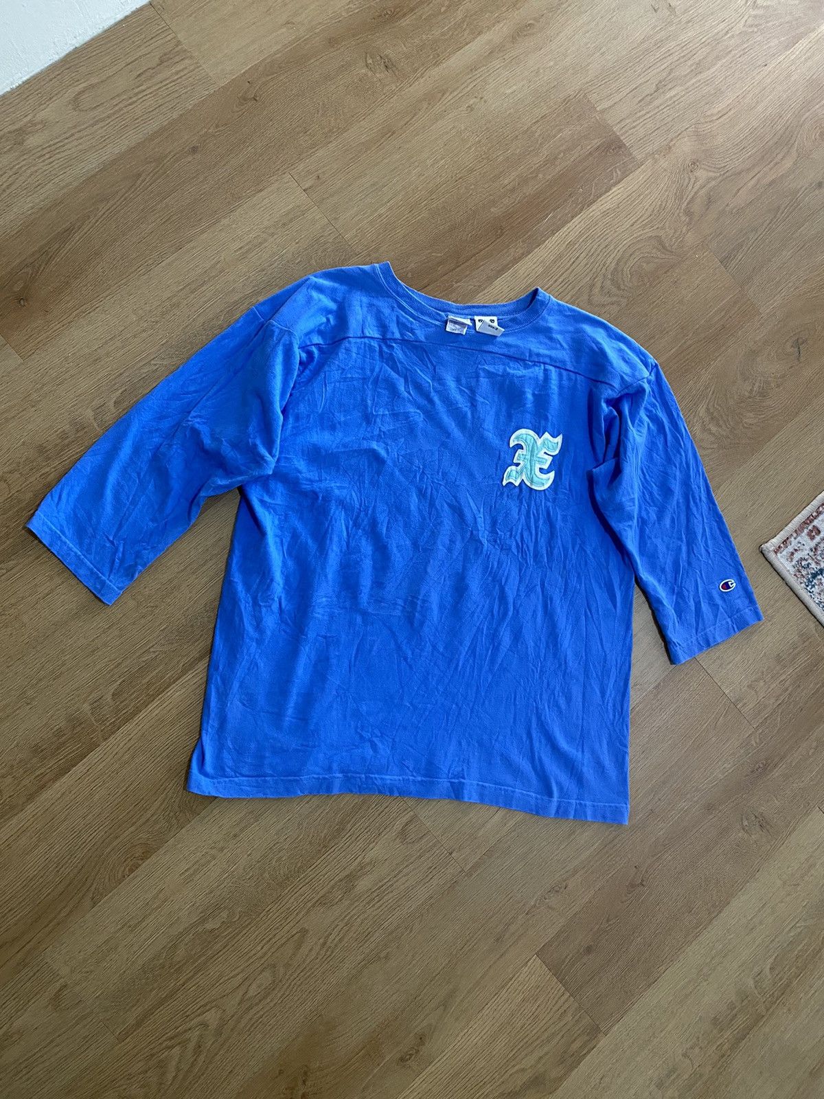 Champion × Japanese Brand Tshirt 3Quaters Champion X xGirl Size US XL / EU 56 / 4 - 3 Thumbnail