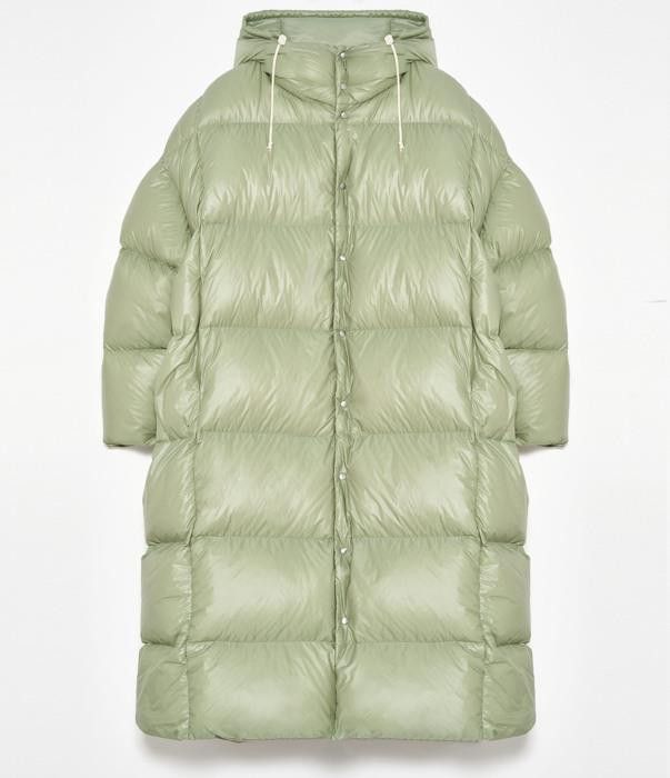 Jil Sander o1w1db10825 Down Jacket in Light Green Size US S / EU 44-46 / 1 - 1 Thumbnail