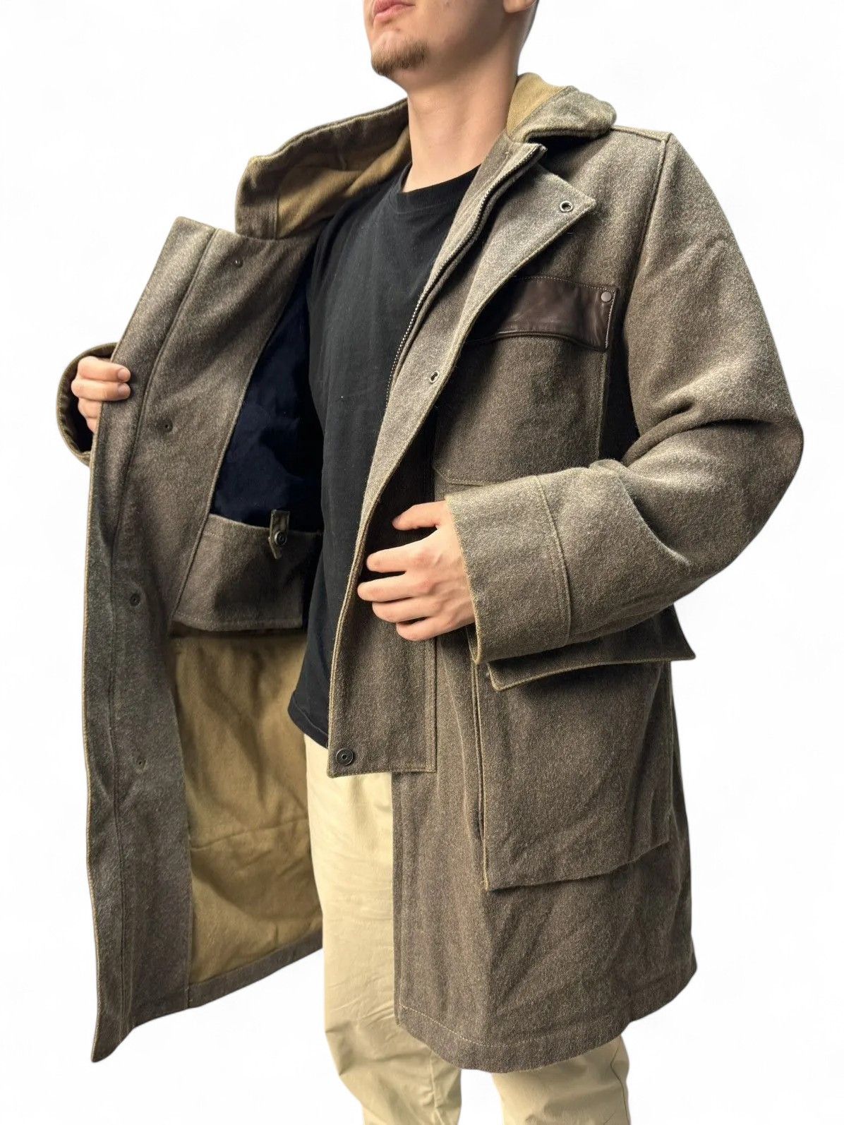 14th Addiction Marlboro Classics Brown Jacket Vintage Italian Craftsmanship Size US XL / EU 56 / 4 - 2 Thumbnail