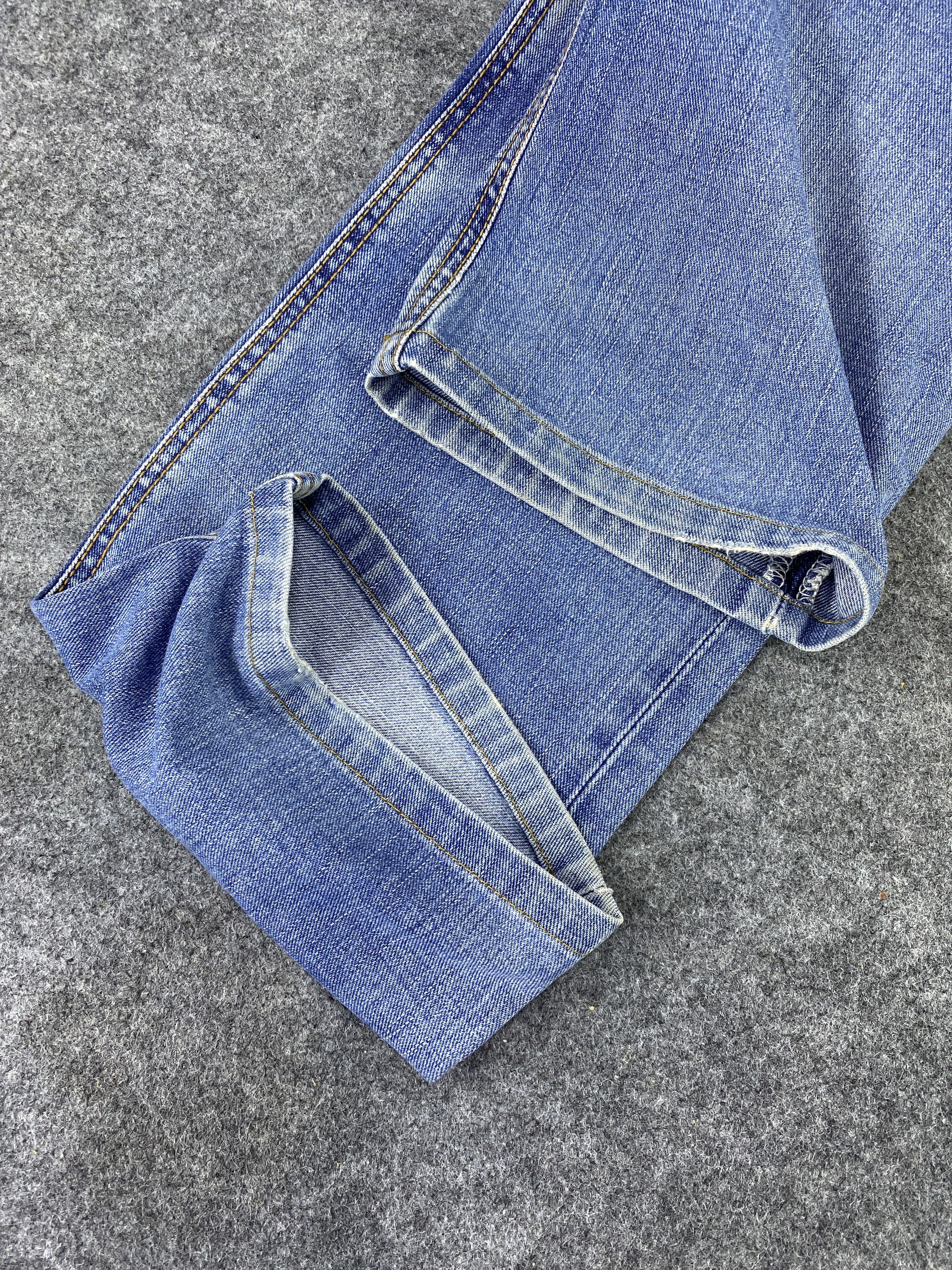 Edwin Edwin 503zz Distress Blue Wash Jeans - J970 Size US 34 / EU 50 - 11 Thumbnail