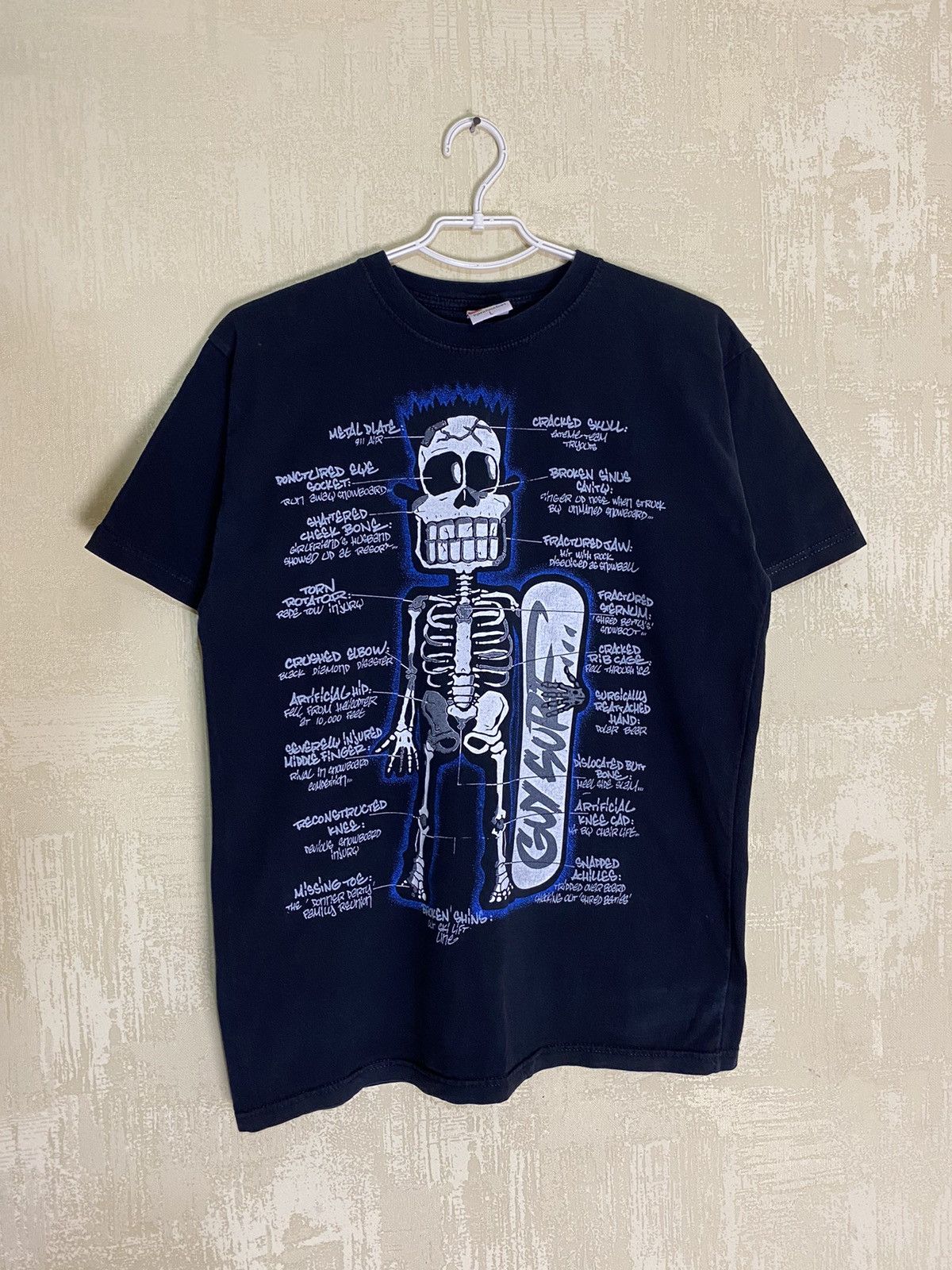 Cartoon Network × Vintage BART SIMPSON SKATEING SKELETON X-RAY 90S TEE T-SHIRT Size US L / EU 52-54 / 3 - 1 Thumbnail