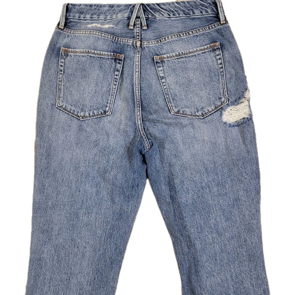 Good American Good American Good Boy Women High Rise Distressed Size 27" / US 4 / IT 40 - 6 Thumbnail