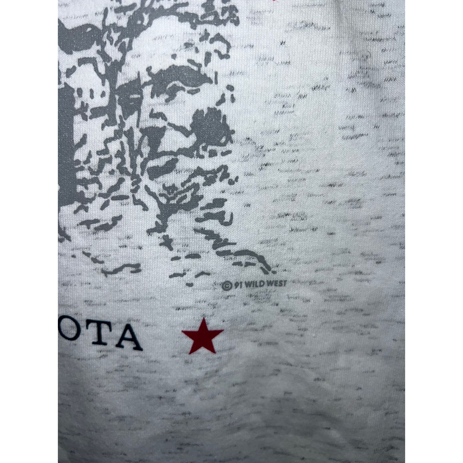 Vintage Vintage Mount Rushmore Shirt Oneita Speckled White L Tee Size US L / EU 52-54 / 3 - 5 Thumbnail
