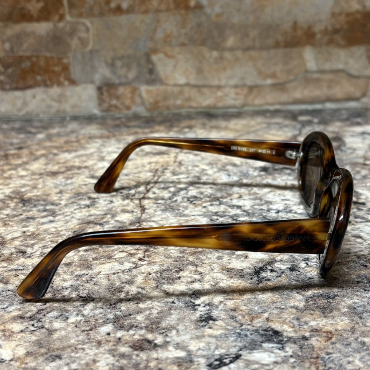 Dolce & Gabbana Dolce and Gabbana DG 519S 227 Tortoise Frame Sunglasses Size ONE SIZE - 5 Thumbnail