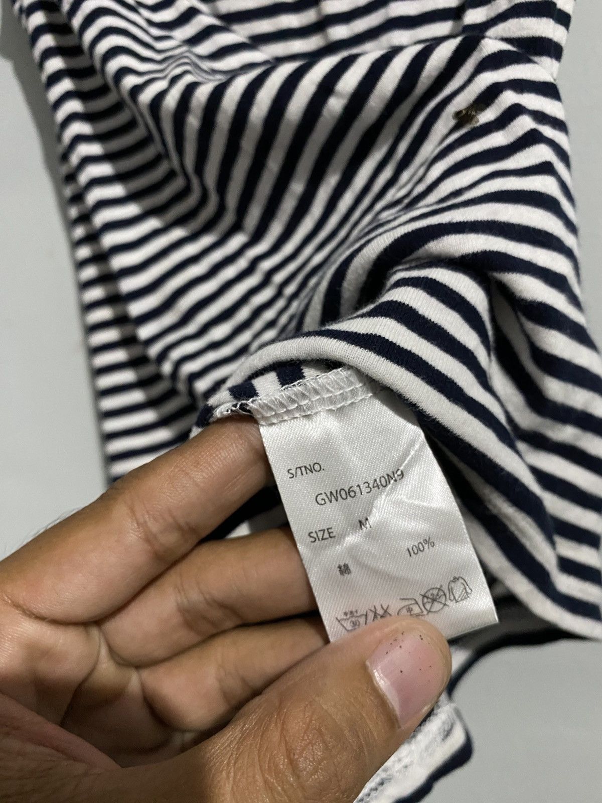 If Six Was Nine × Japanese Brand × Le Grande Bleu (L.G.B.) Global work chain striped tanktop Size US M / EU 48-50 / 2 - 4 Thumbnail