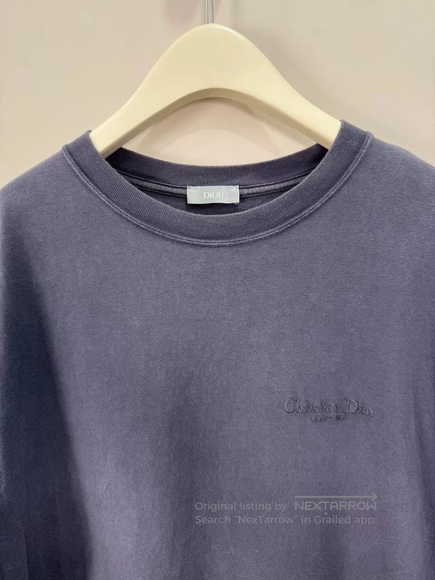 Dior Dior Embroidered Short Sleeve T-Shirt Size L. Size US L / EU 52-54 / 3 - 3 Thumbnail
