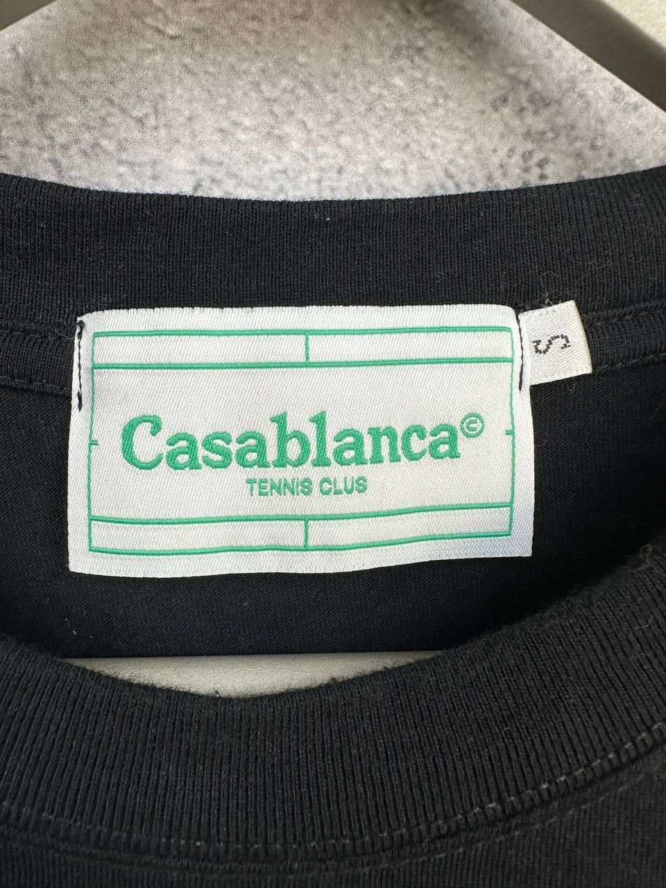 Casablanca Casablanca Tennis Club Graphic Crest Logo T-Shirt Black SS Size US S / EU 44-46 / 1 - 9 Thumbnail
