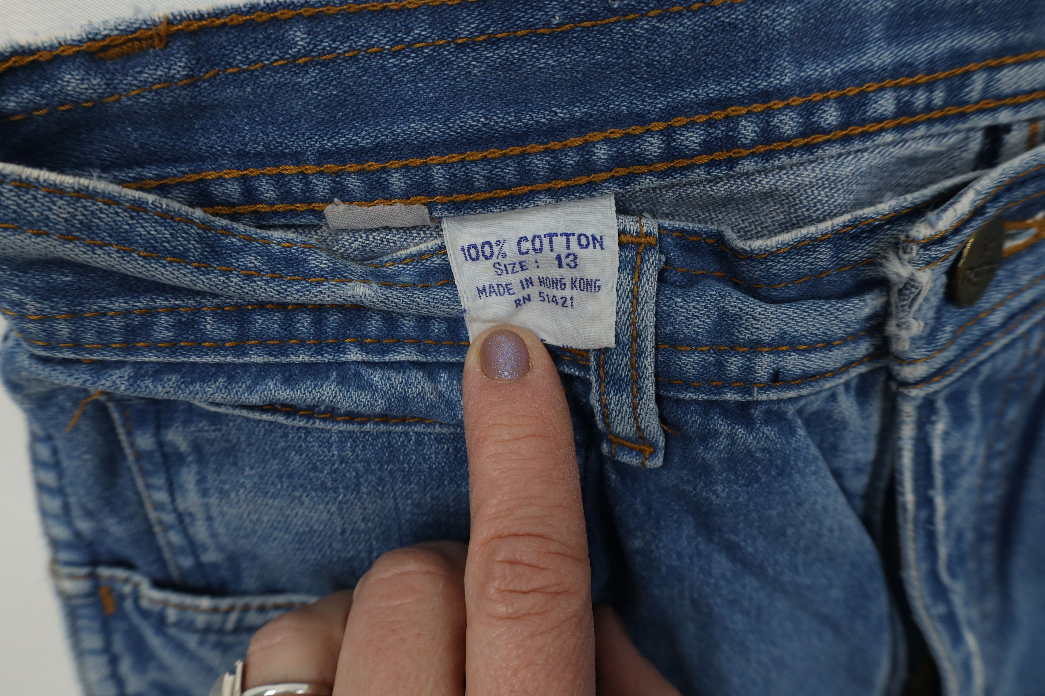 Vintage Vintage 90s Streetwear Straight Leg Denim Jeans Blue Cotton Size 34" / US 12 / IT 48 - 9 Thumbnail