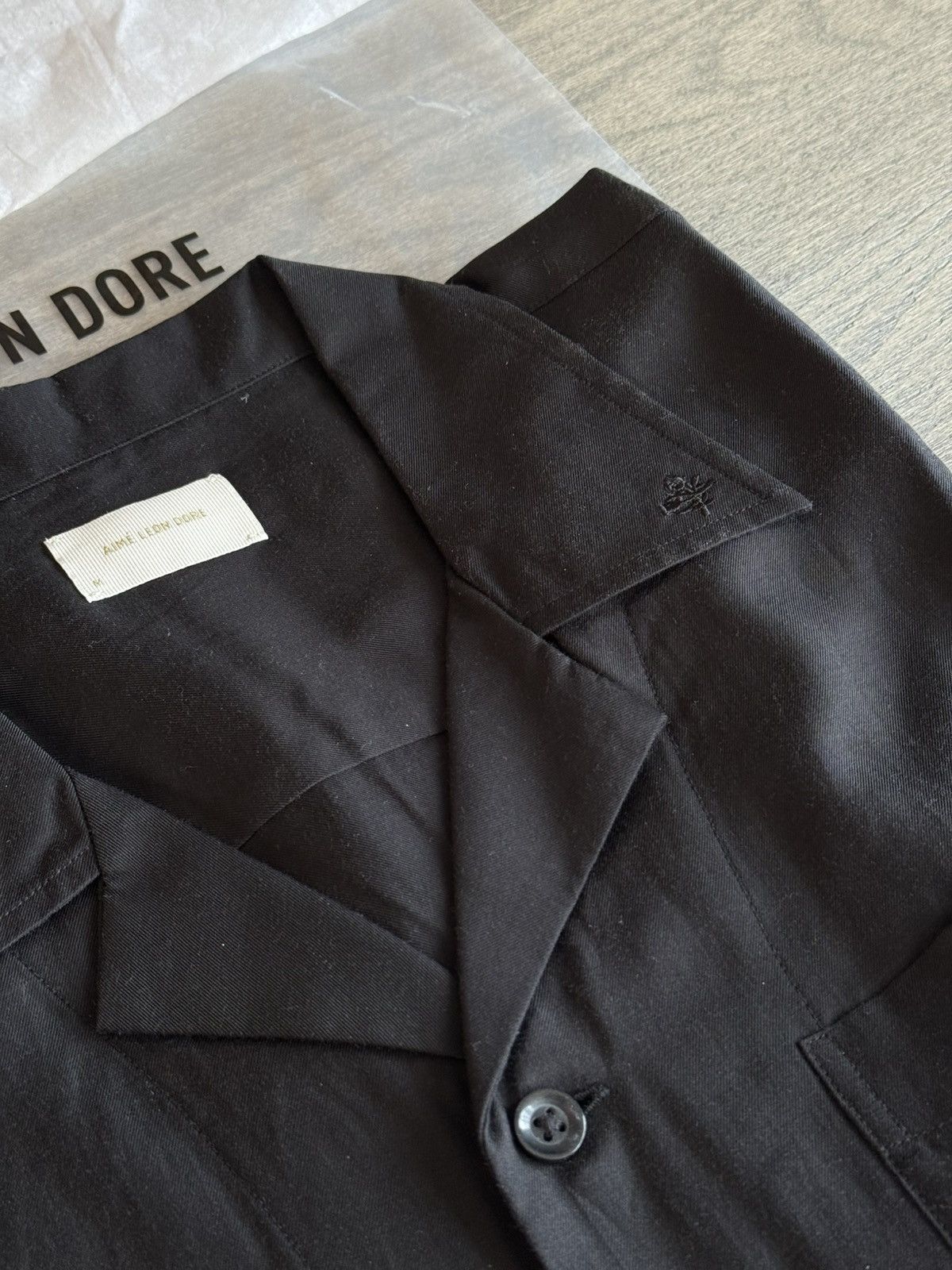 Aime Leon Dore Aime leon dore button up black shirt. Never worn Size US M / EU 48-50 / 2 - 2 Thumbnail
