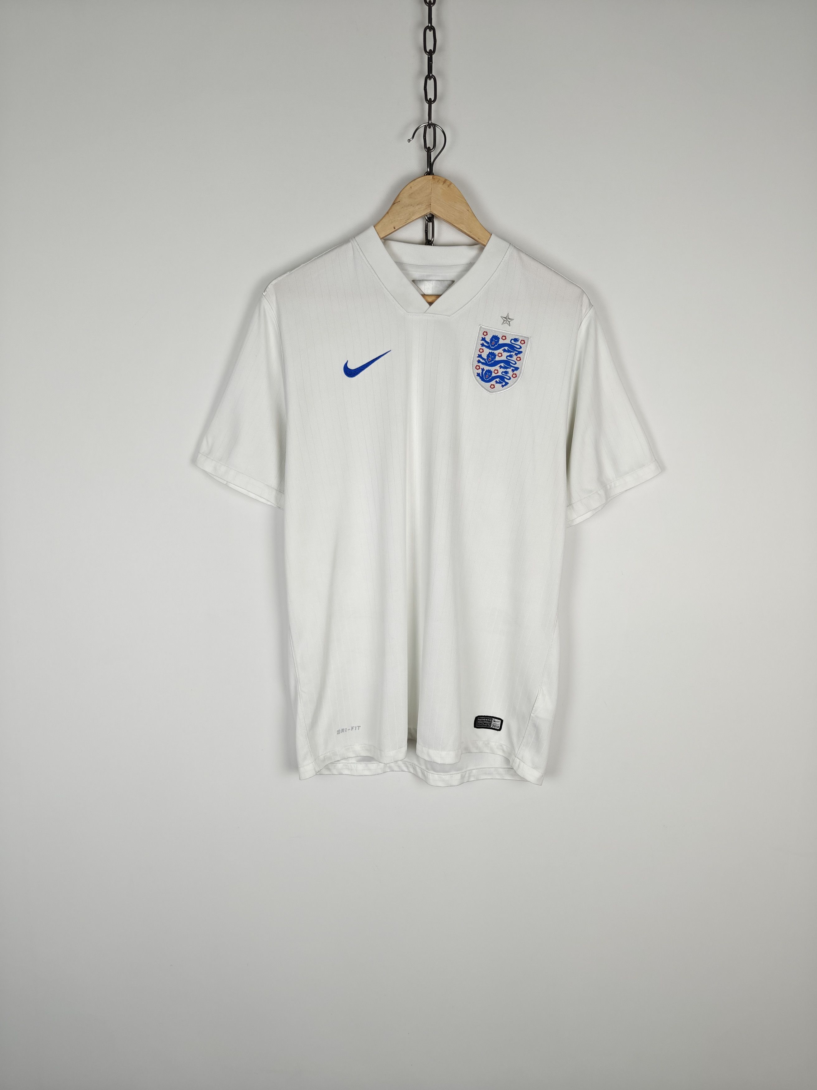 Nike Nike England Home Shirt White Dri-Fit Size L Official Size US L / EU 52-54 / 3 - 1 Thumbnail