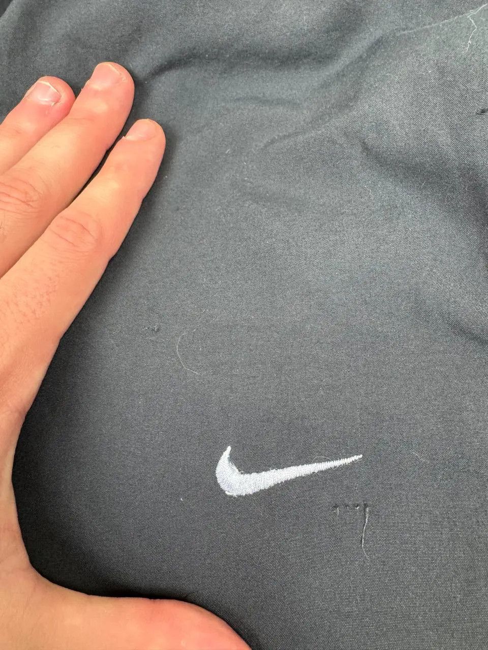 Nike Vintage Nike Track Pants 3/4 Shorts 00s Swoosh Striped Y2K Size US 36 / EU 52 - 5 Thumbnail