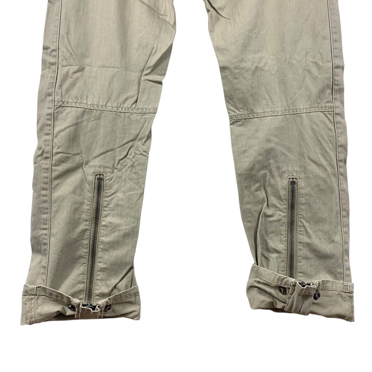 G-Star G-STAR Raw zipped khaki jeans pants Size US 31 - 18 Thumbnail