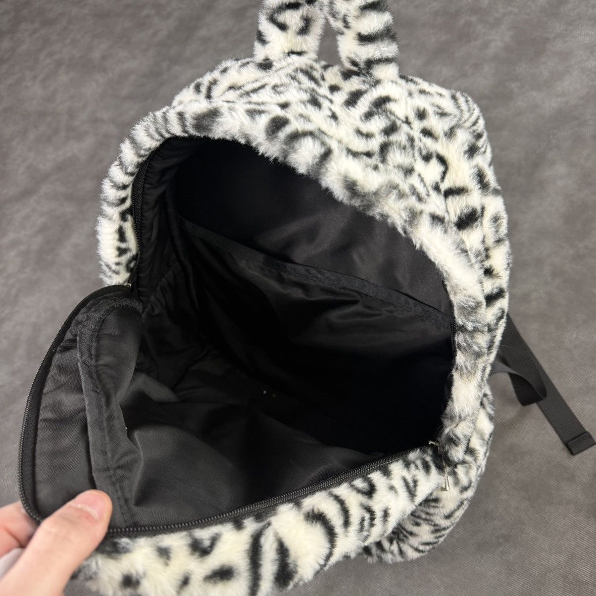 Other Nano Sport Snow Leopard Fuzz Back Pack Size ONE SIZE - 3 Thumbnail
