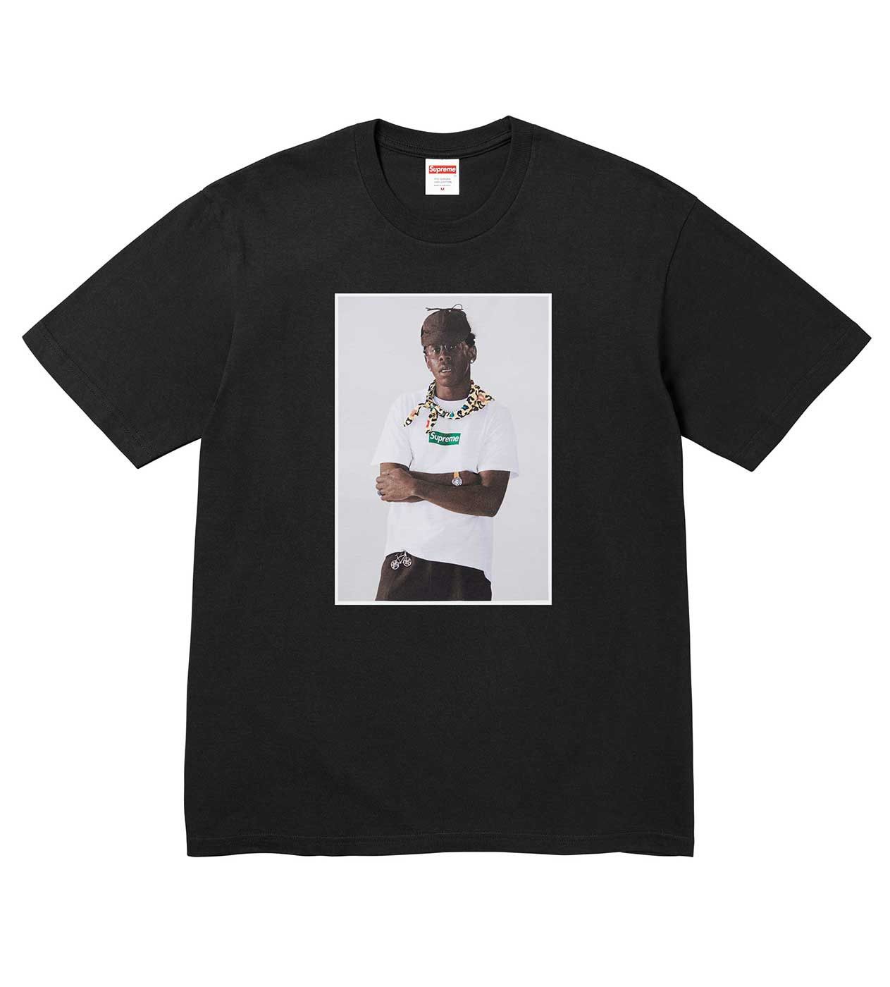 Supreme x Tyler The Creator Photo Tee Black T-shirts Size US S / EU 44-46 / 1 - 1 Preview