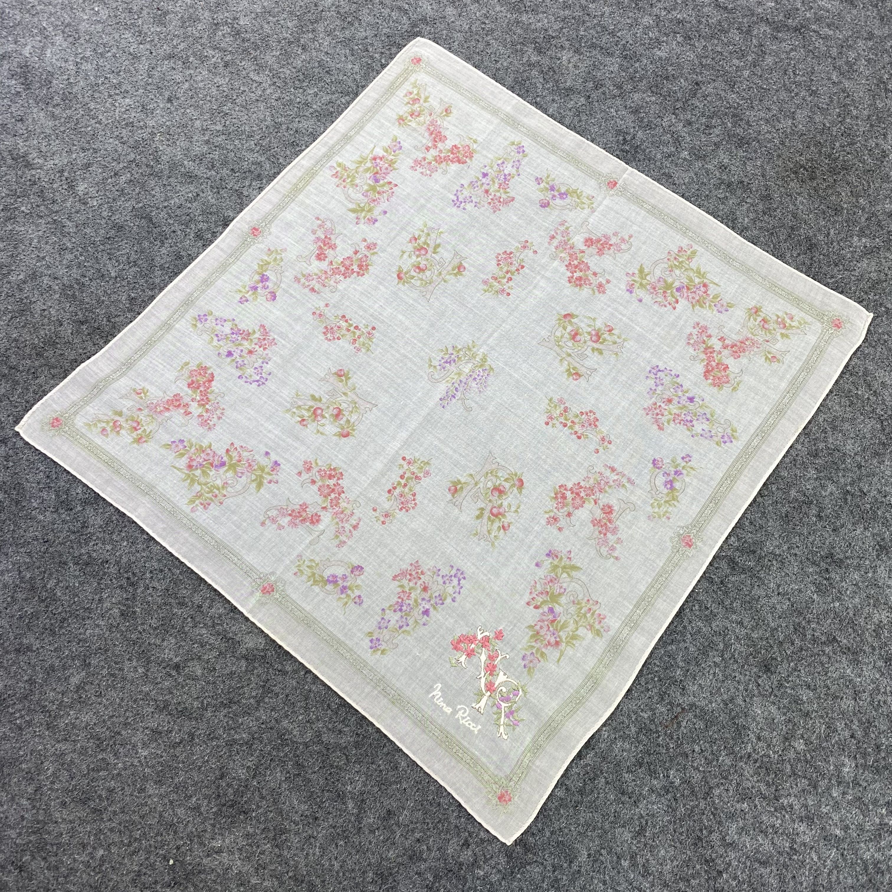 Nina Ricci Nina Ricci Handkerchief / Bandana / Neckerchief -B705 Size ONE SIZE - 4 Thumbnail