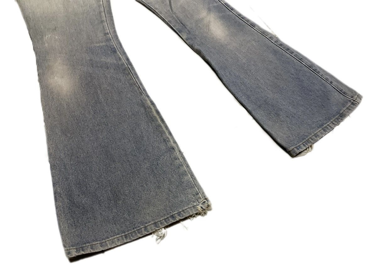 Hysteric Glamour × If Six Was Nine × Japanese Brand 🔥Sick Y2K Jouer Aux Echecs Mud Wash Flared Denim Size US 28 / EU 44 - 4 Thumbnail