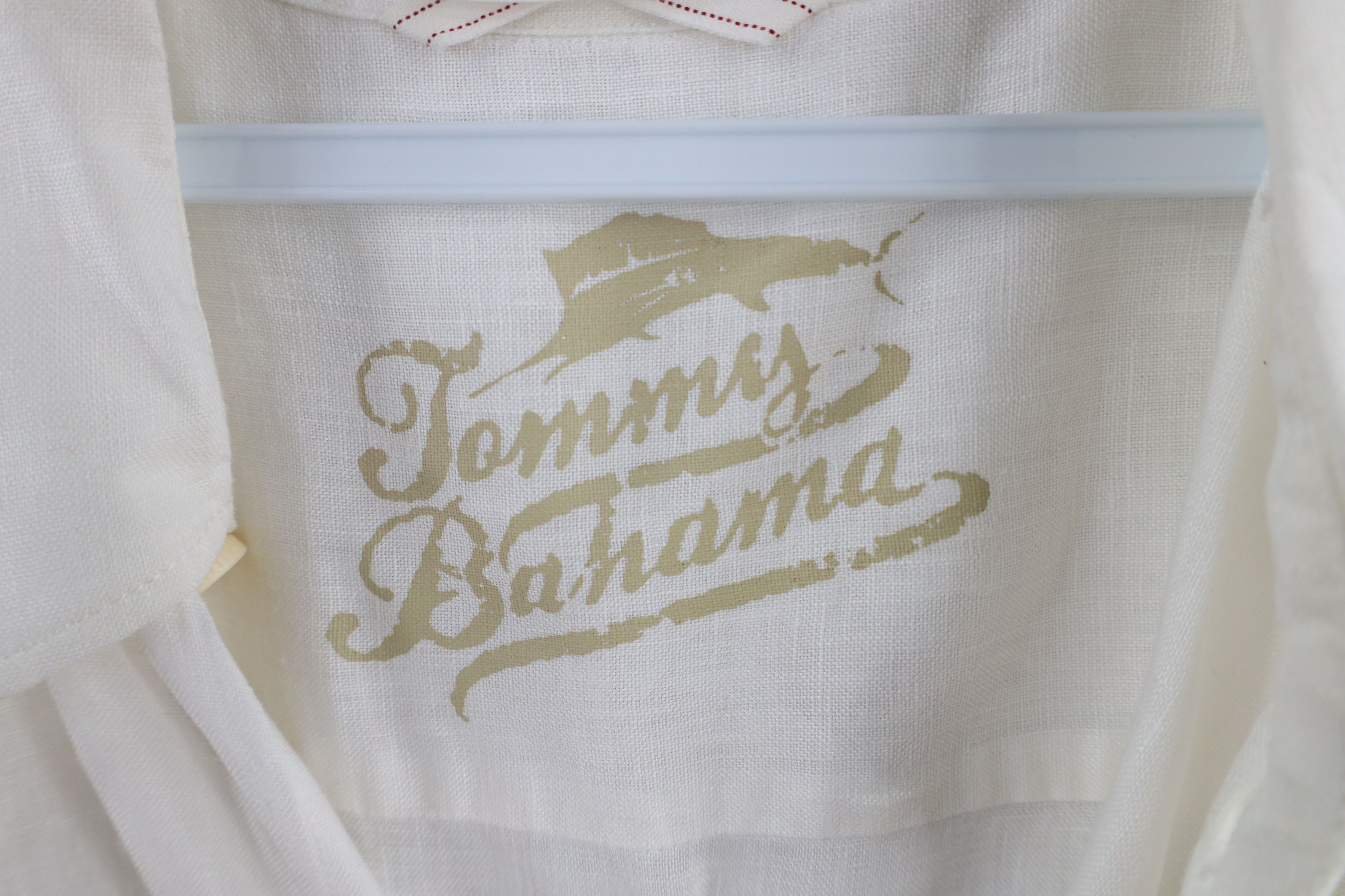 Tommy Bahama × Vintage Vintage Tommy Bahama Relax Collared Button Shirt White Size US XXL / EU 58 / 5 - 8 Thumbnail
