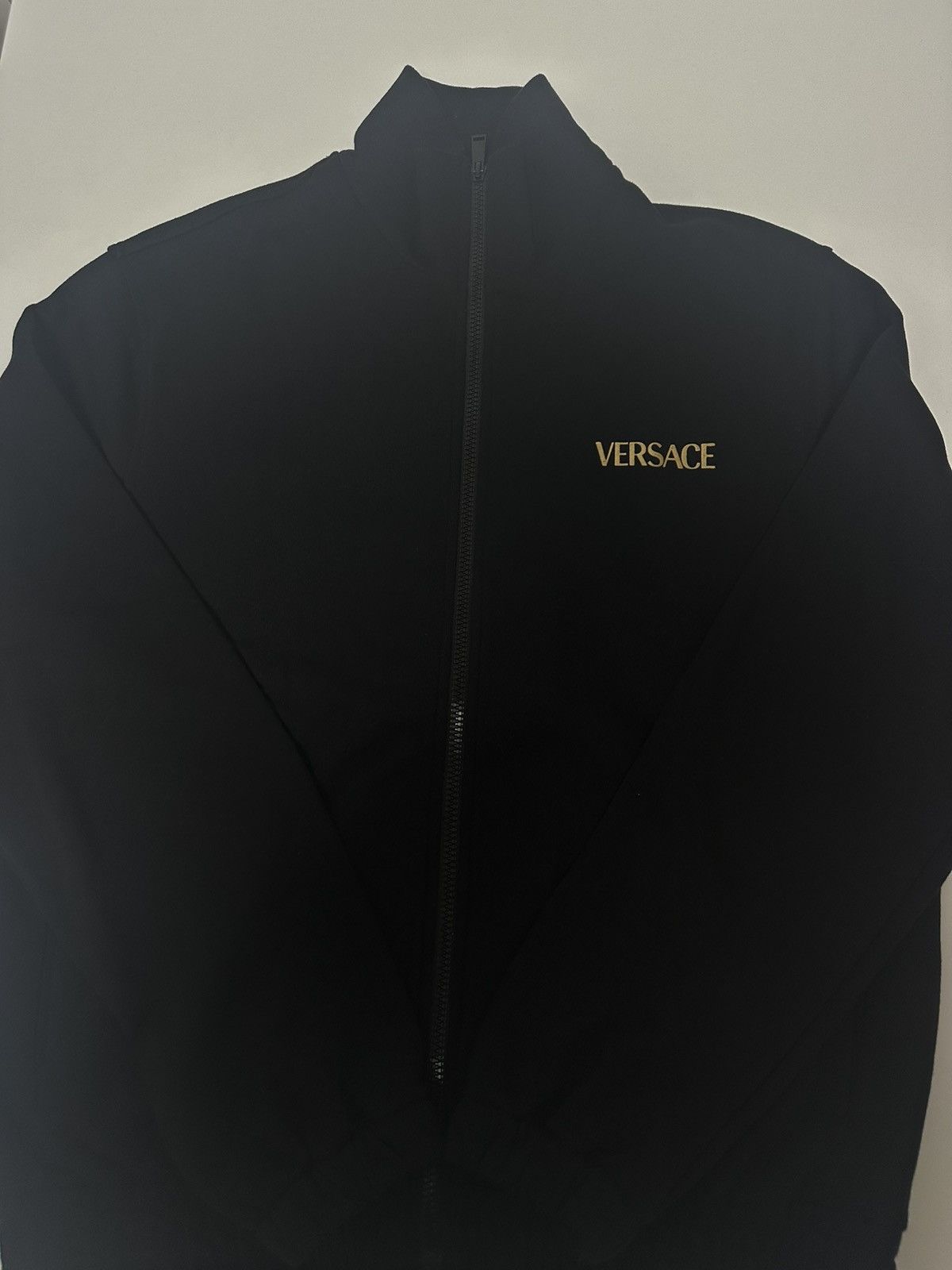 Versace Versace Black Zip Sweatshirt Size US XL / EU 56 / 4 - 2 Thumbnail