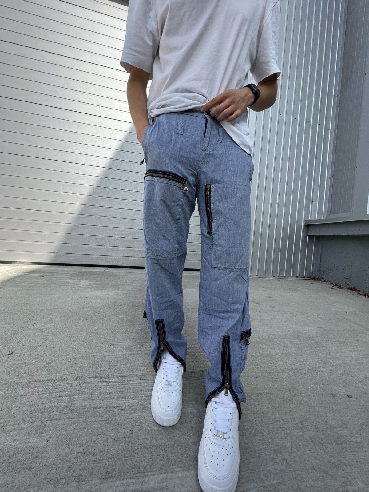 Dolce & Gabbana × Vintage Vintage Dolce&Gabbana Cargo Pants Size US 28 / EU 44 - 2 Thumbnail